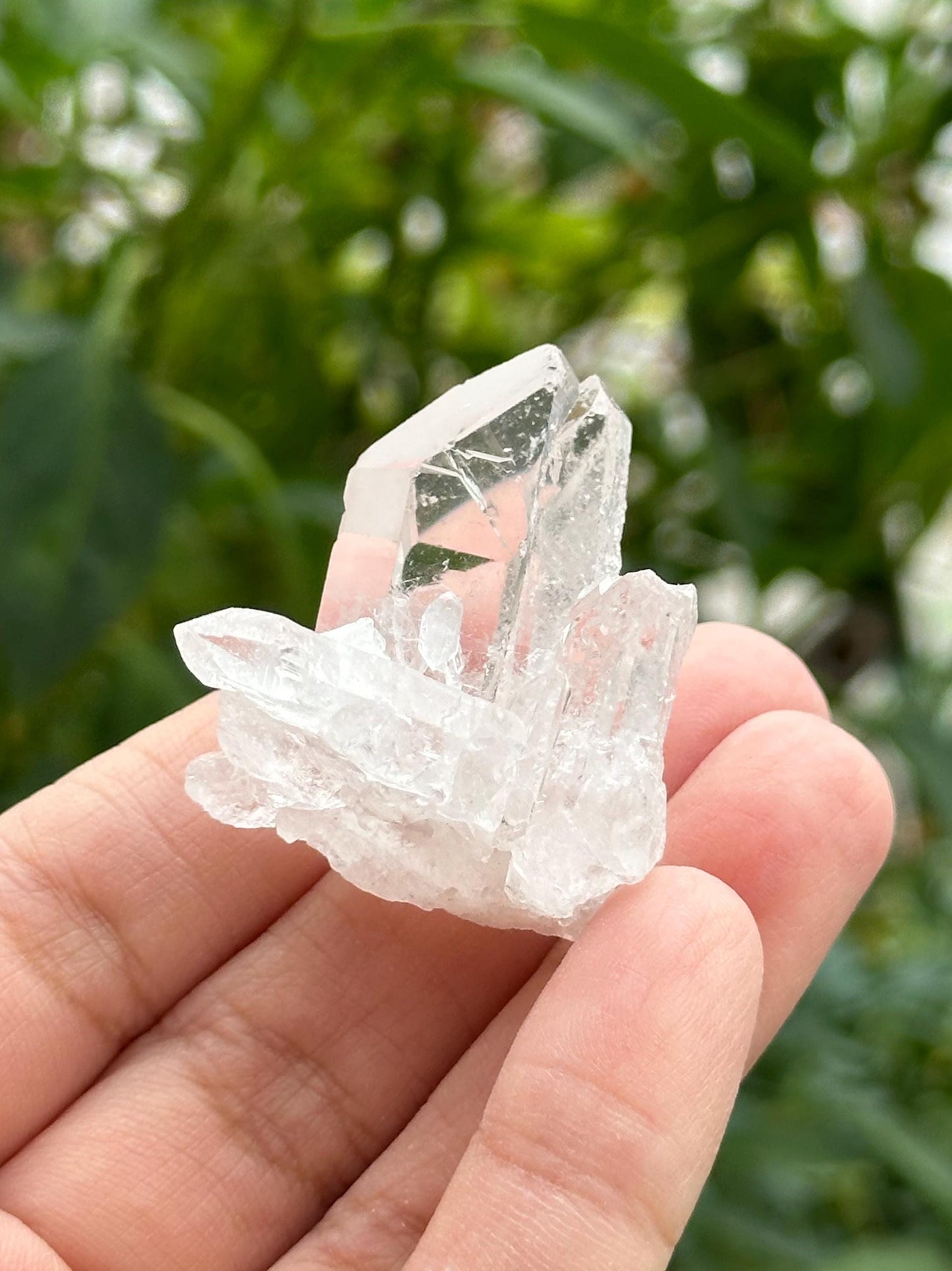 Small Clear Quartz Cluster from Brazil