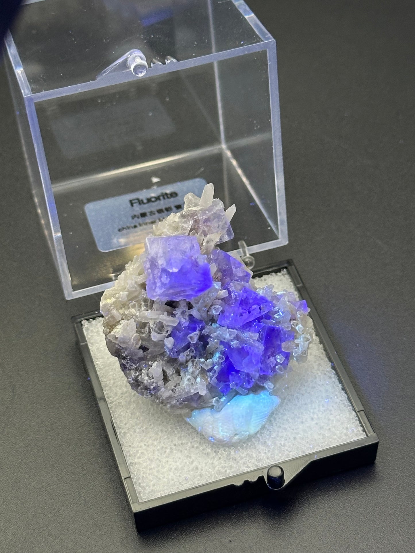 Yindu Flourite with Quartz