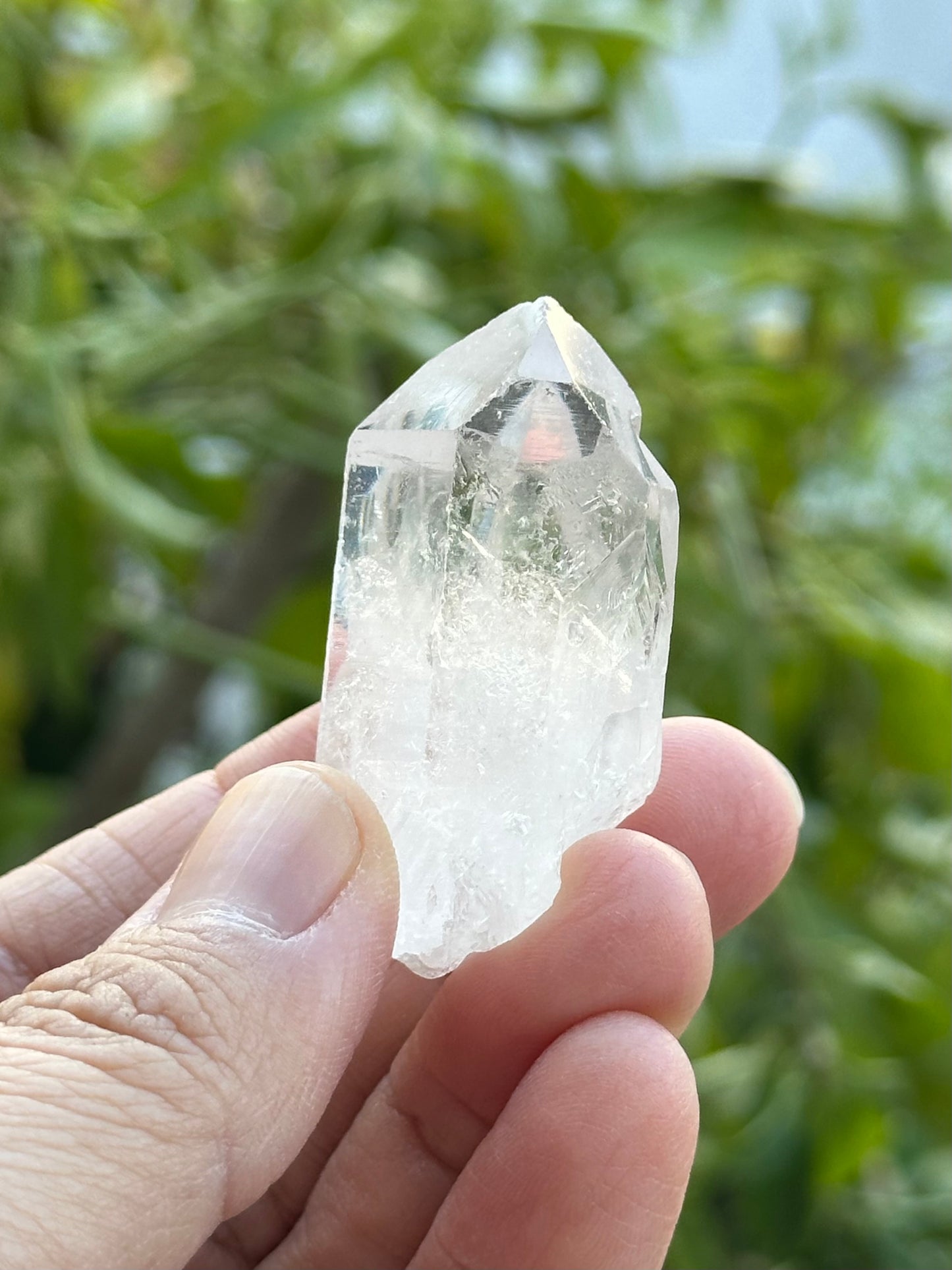 Small Clear Quartz Cluster from Brazil