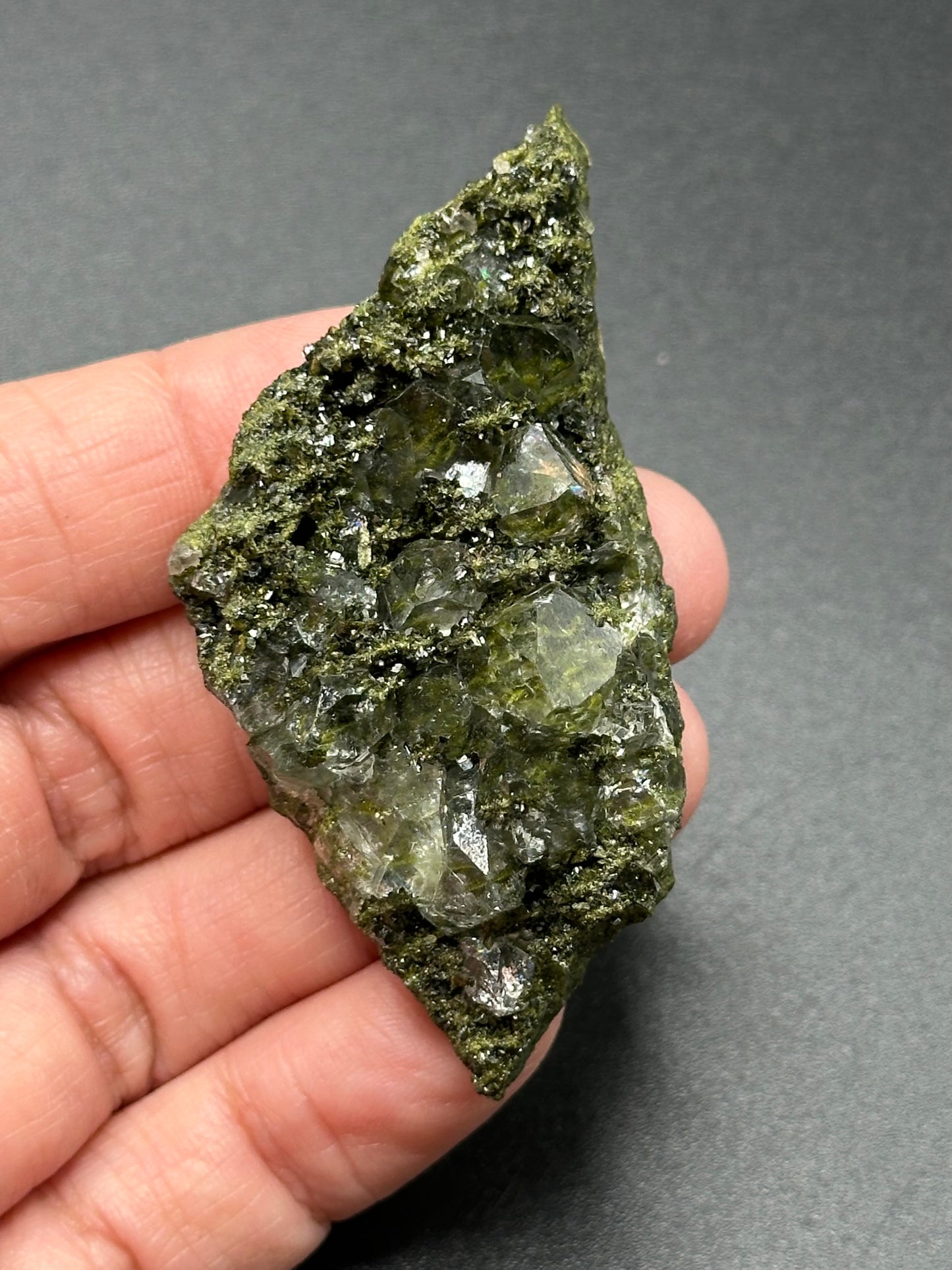 Epidote and Quartz from Hakkari Province, Turkey