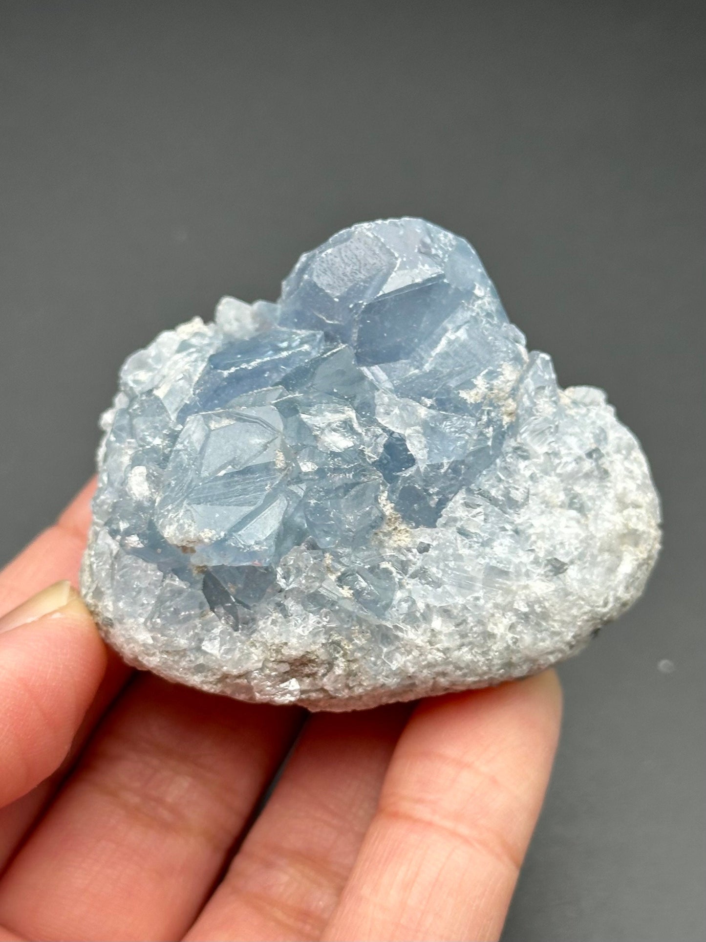 Celestite Cluster from Madagascar