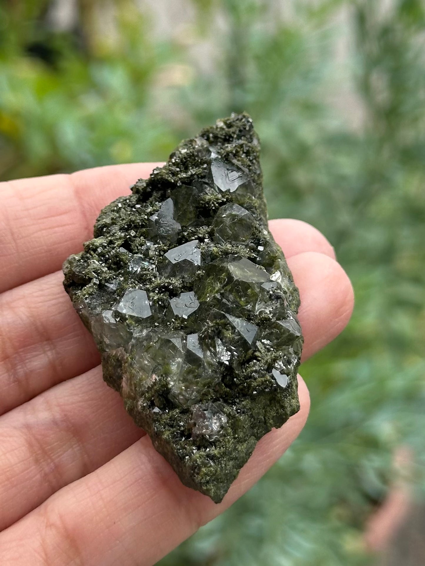 Epidote and Quartz from Hakkari Province, Turkey