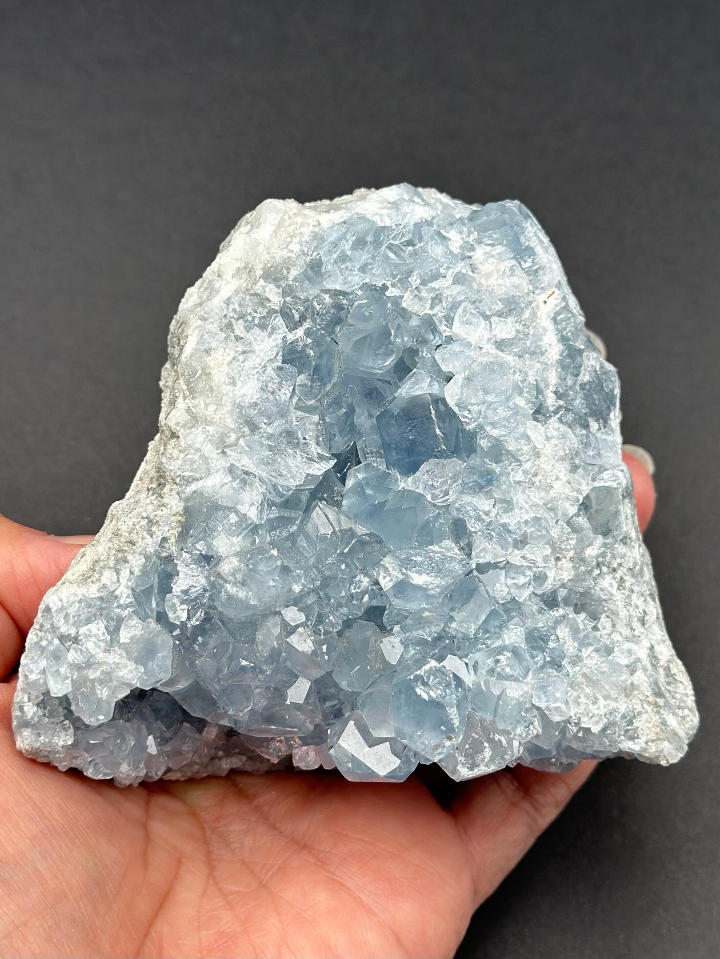Celestite Cluster from Madagascar
