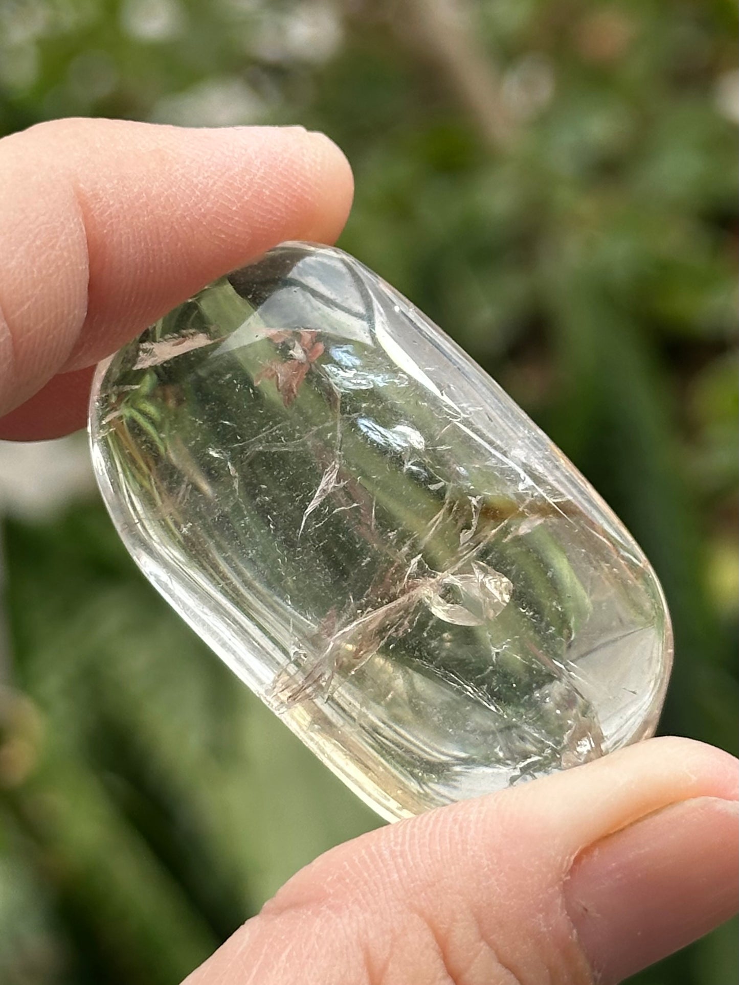 UV Amethyst Mini Palmstone from Brazil