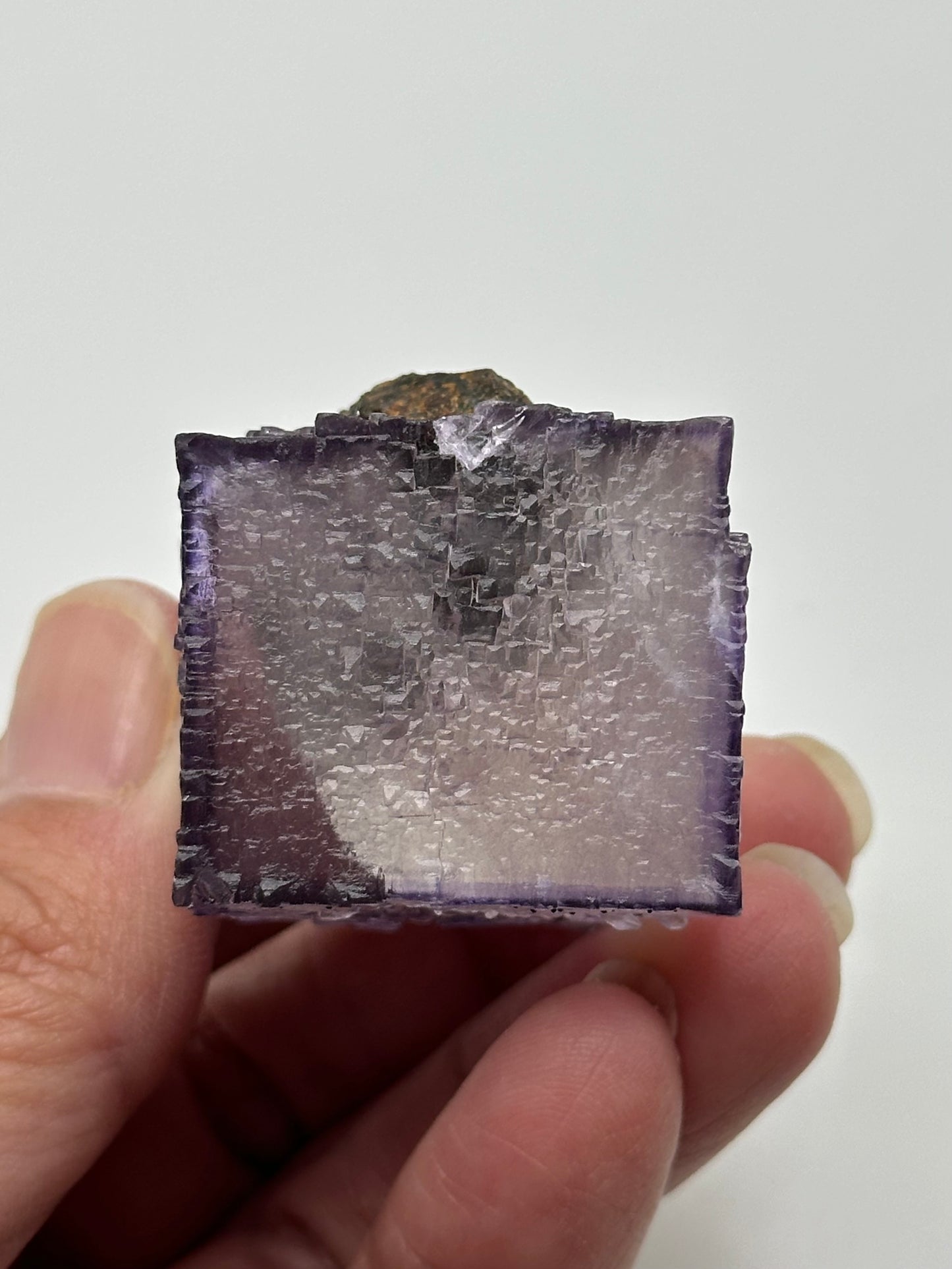 Fluorite Cube from the Elmwood Mine