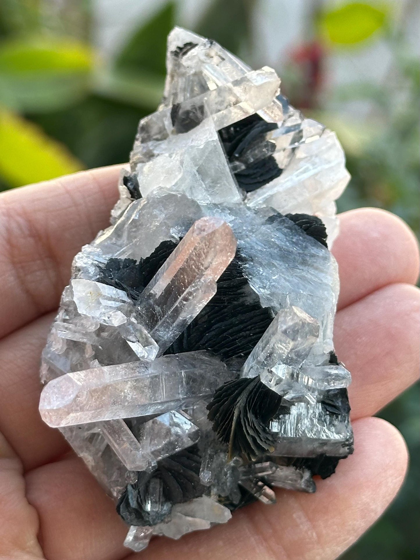 Specularite with Quartz from Guangzhou, China