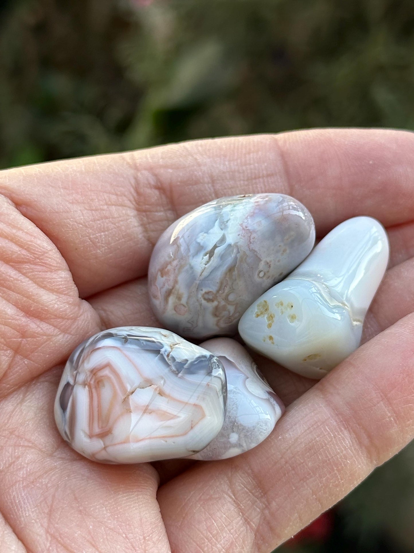 One (1) Botswana Agate Tumble