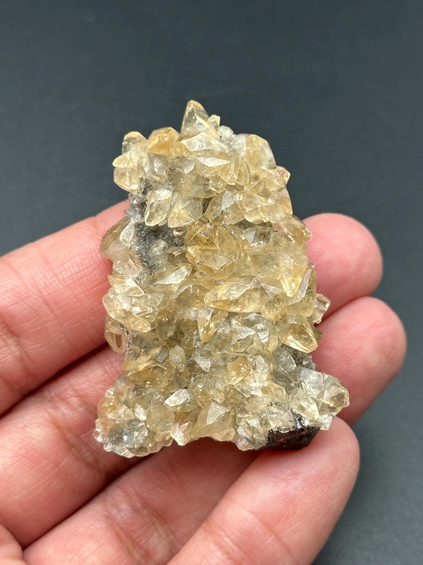 Elmwood Calcite with Sphalerite and Dolomite