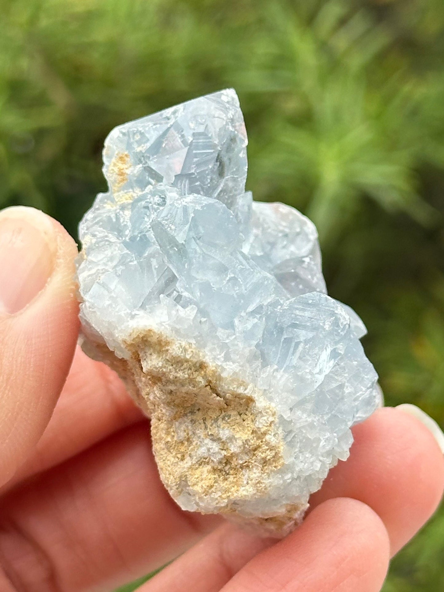Celestite Cluster from Madagascar