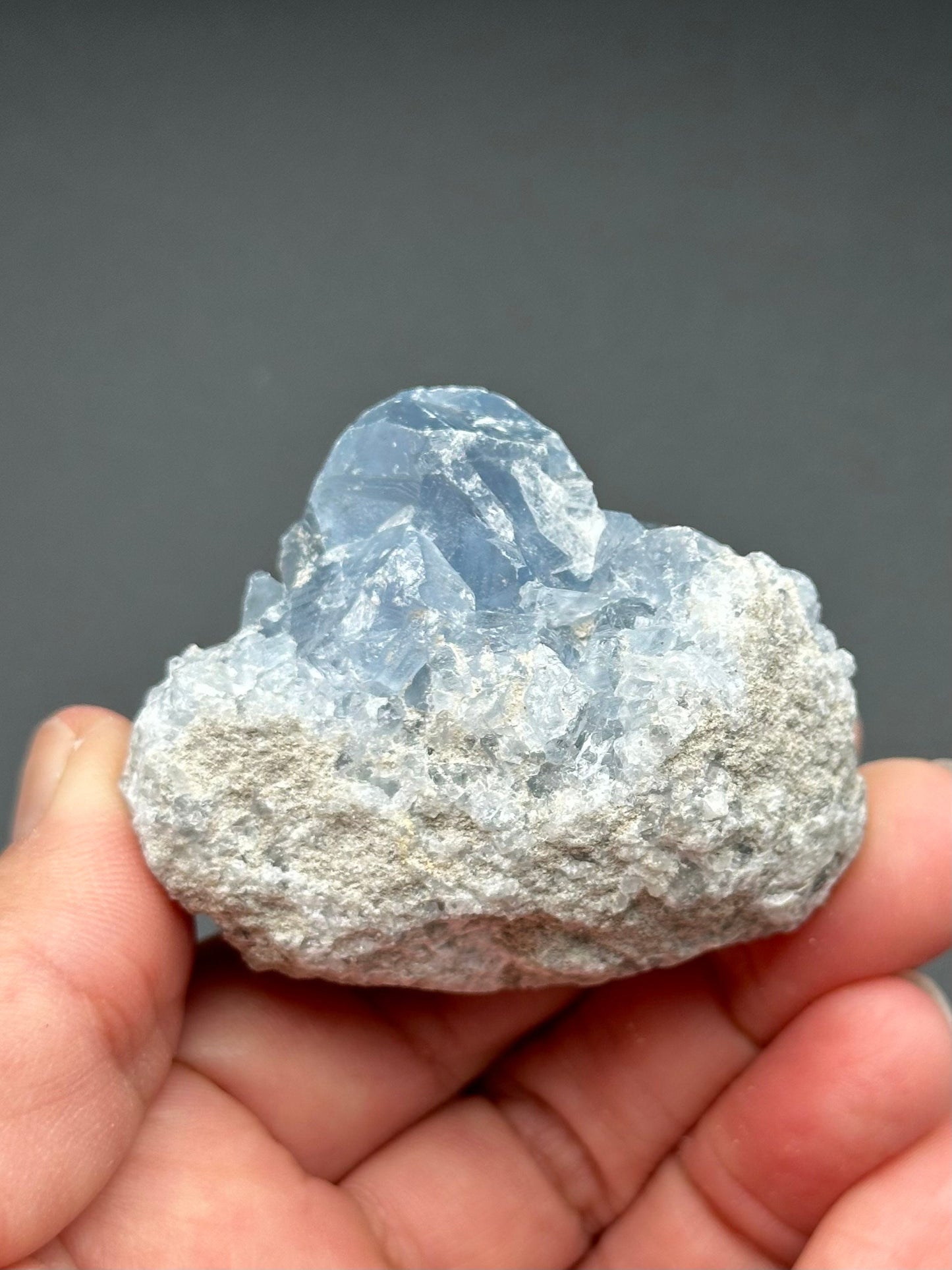 Celestite Cluster from Madagascar