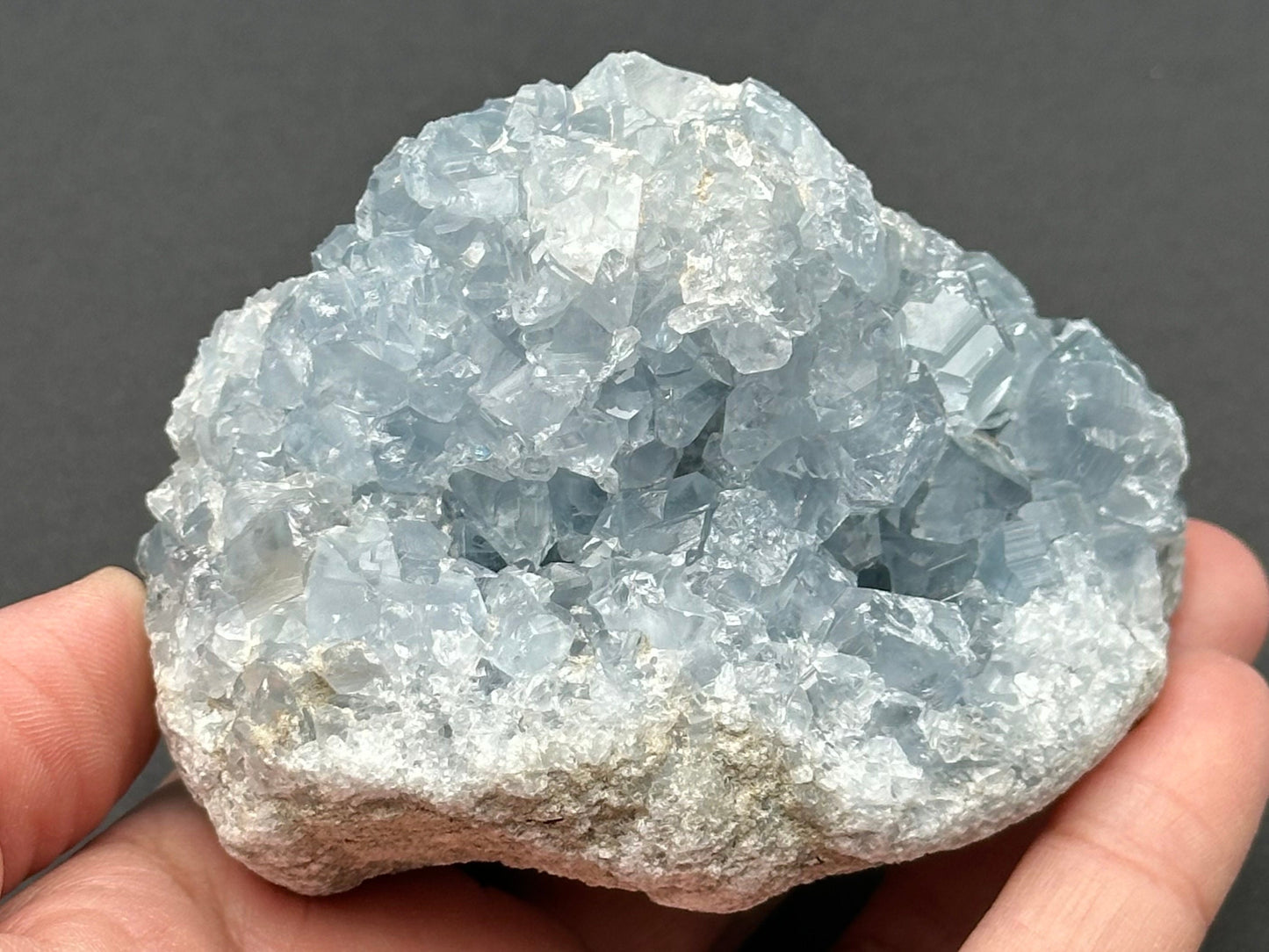 Celestite Cluster from Madagascar
