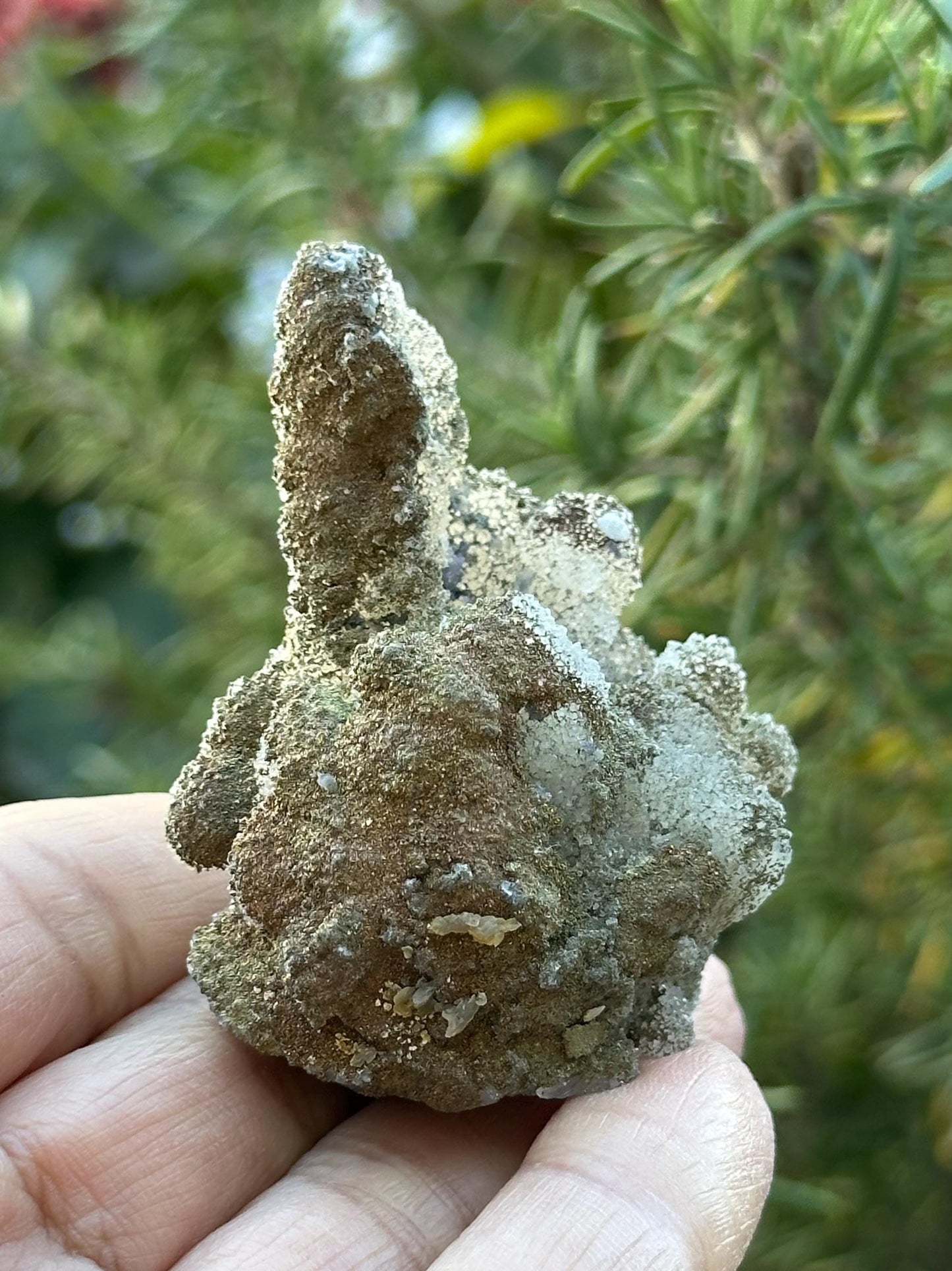 Pyrolusite Marcasite in Quartz from Zhejiang, China