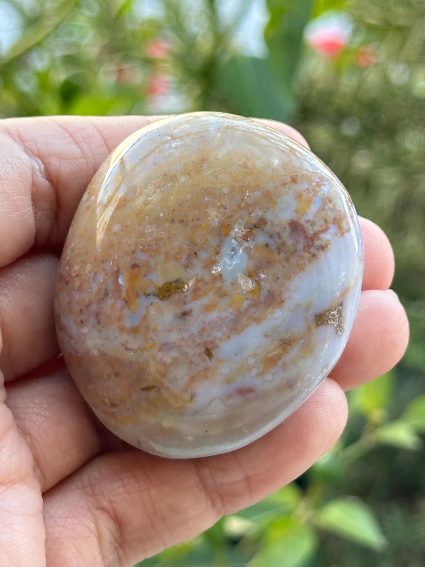 Ocean Jasper Palm Stone
