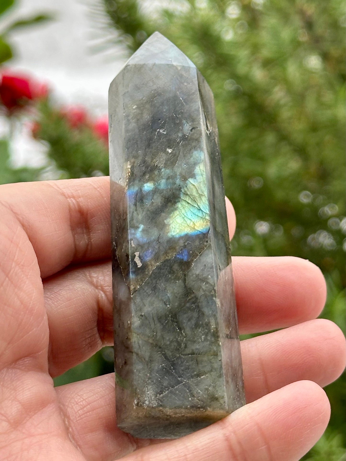 Labradorite Tower from Madagascar