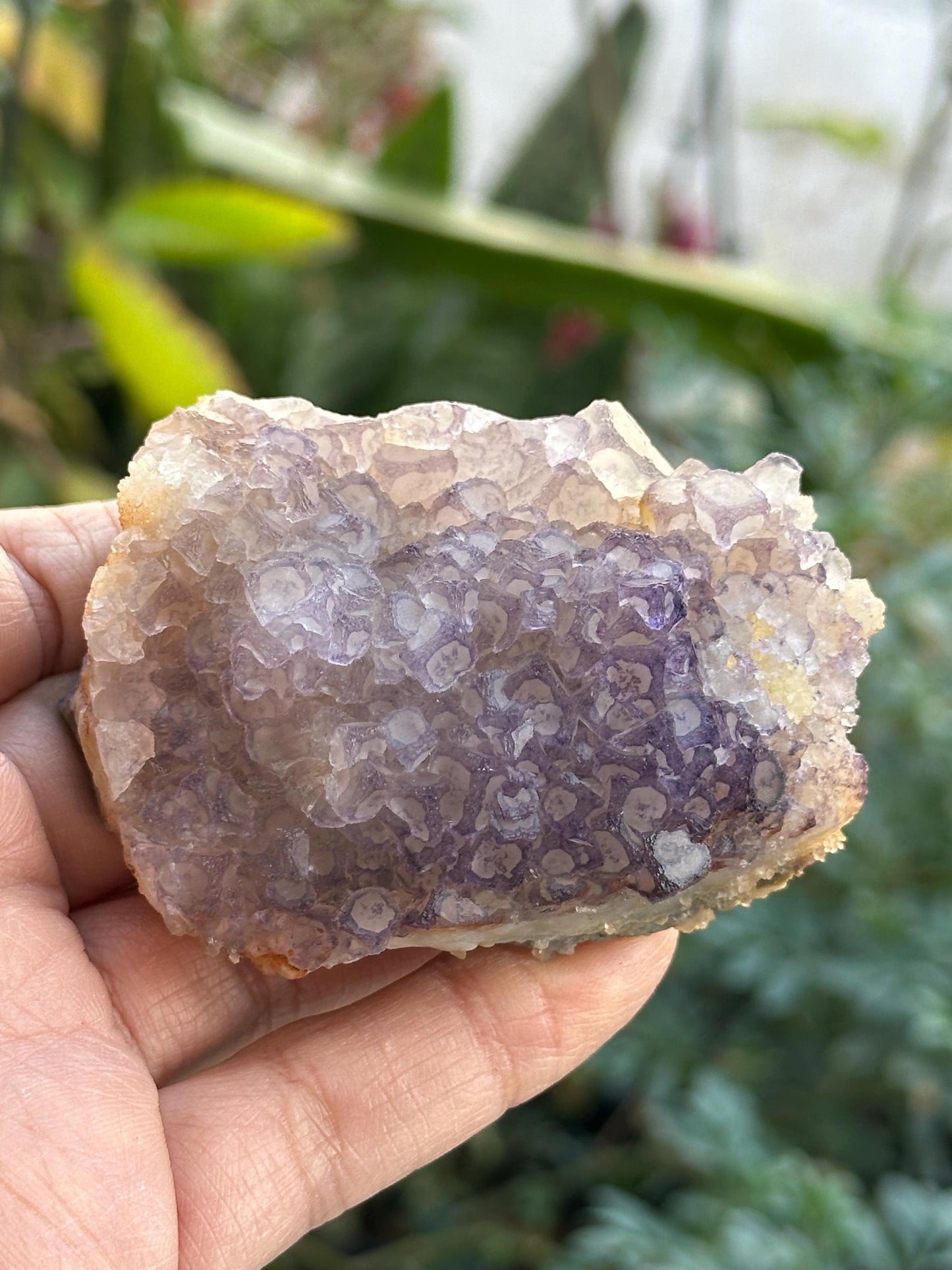 QR Code Fluorite from Guizhou, China
