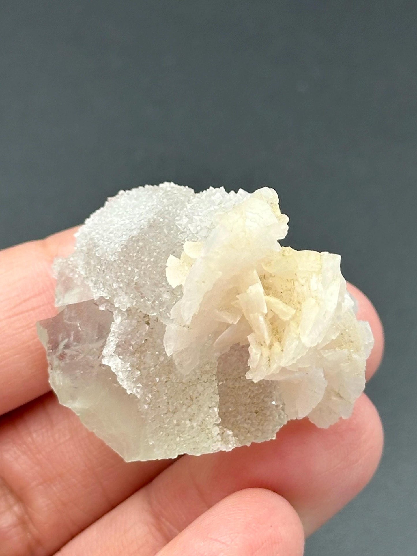 Fluorite with Dolomite from the Manaoshan Mine, Hunan, China