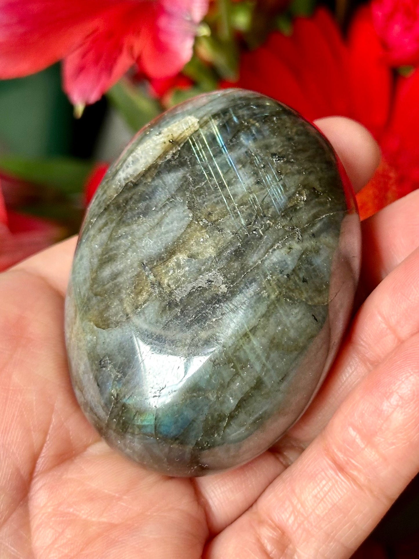 Labradorite Palm Stone