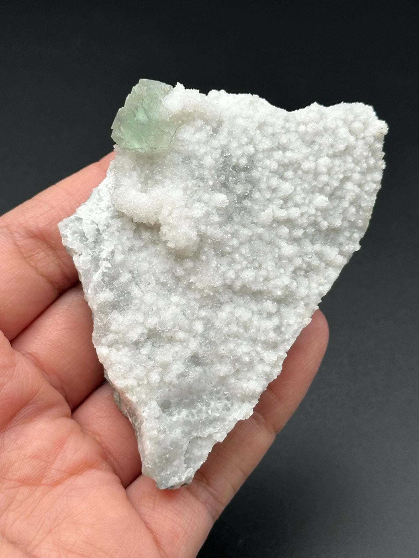 Fluorite, Calcite, and Quartz Specimen from Mexico