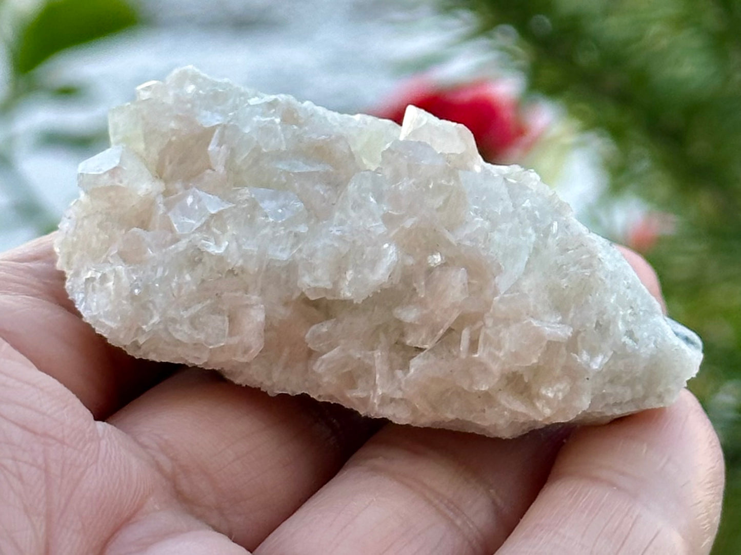 Apophyllite with Stilbite from India