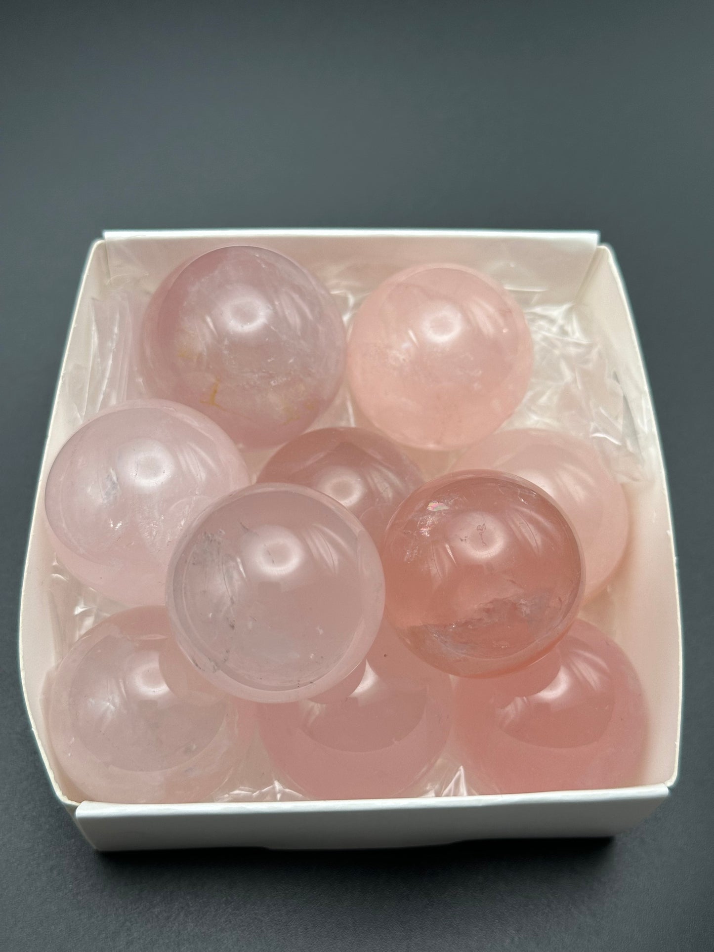 One (1) Rose Quartz Sphere