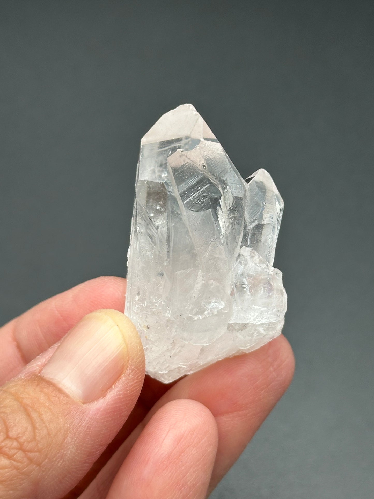 Small Clear Quartz Cluster from Brazil