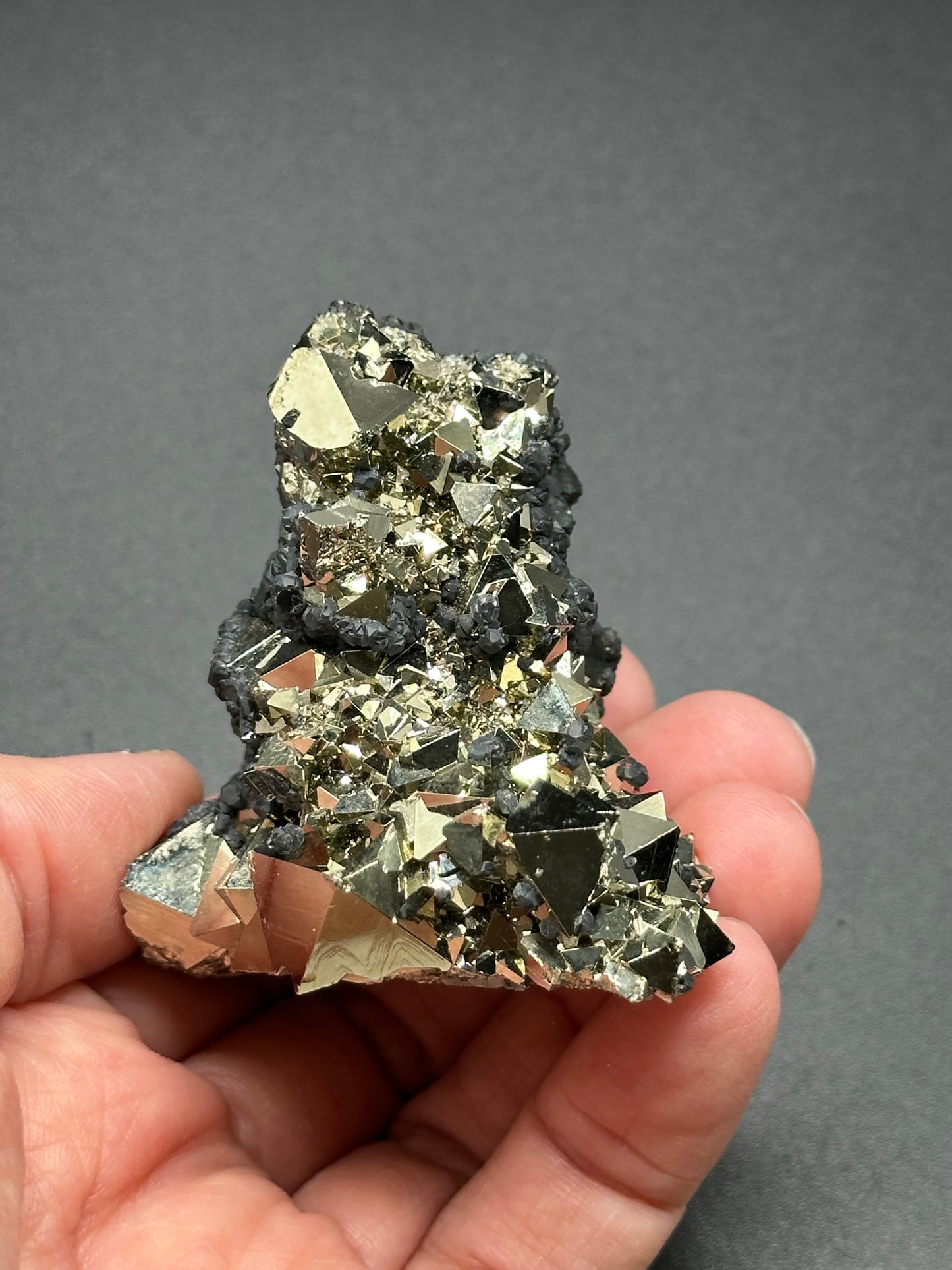 Pyrite Specimen from the Huanzala Mine, Peru