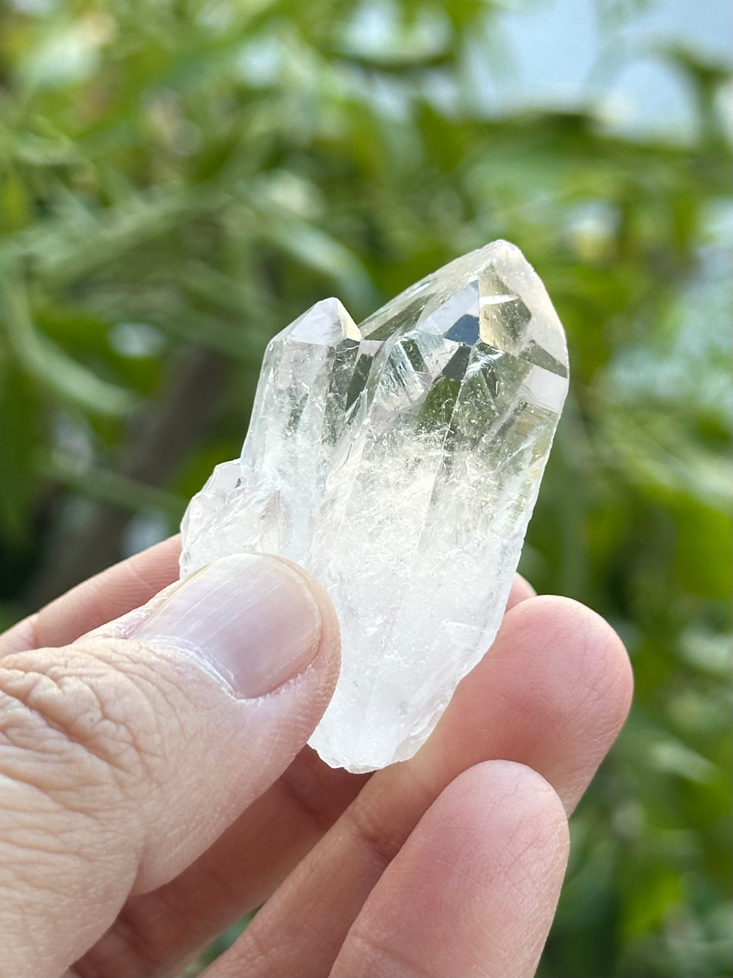 Small Clear Quartz Cluster from Brazil