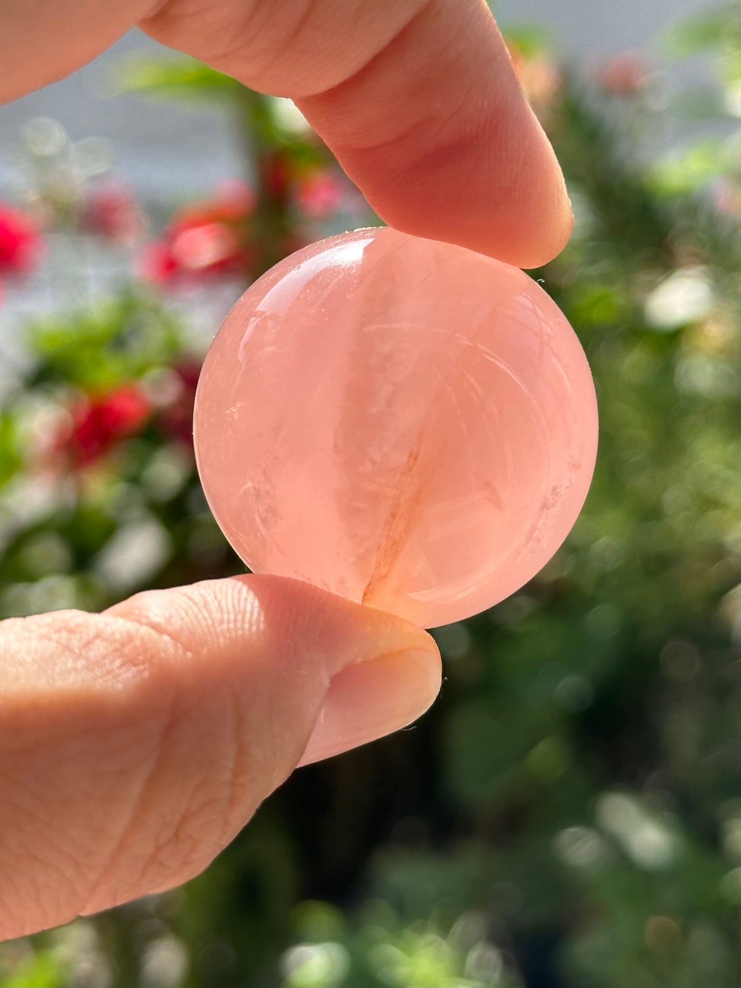 One (1) Rose Quartz Sphere