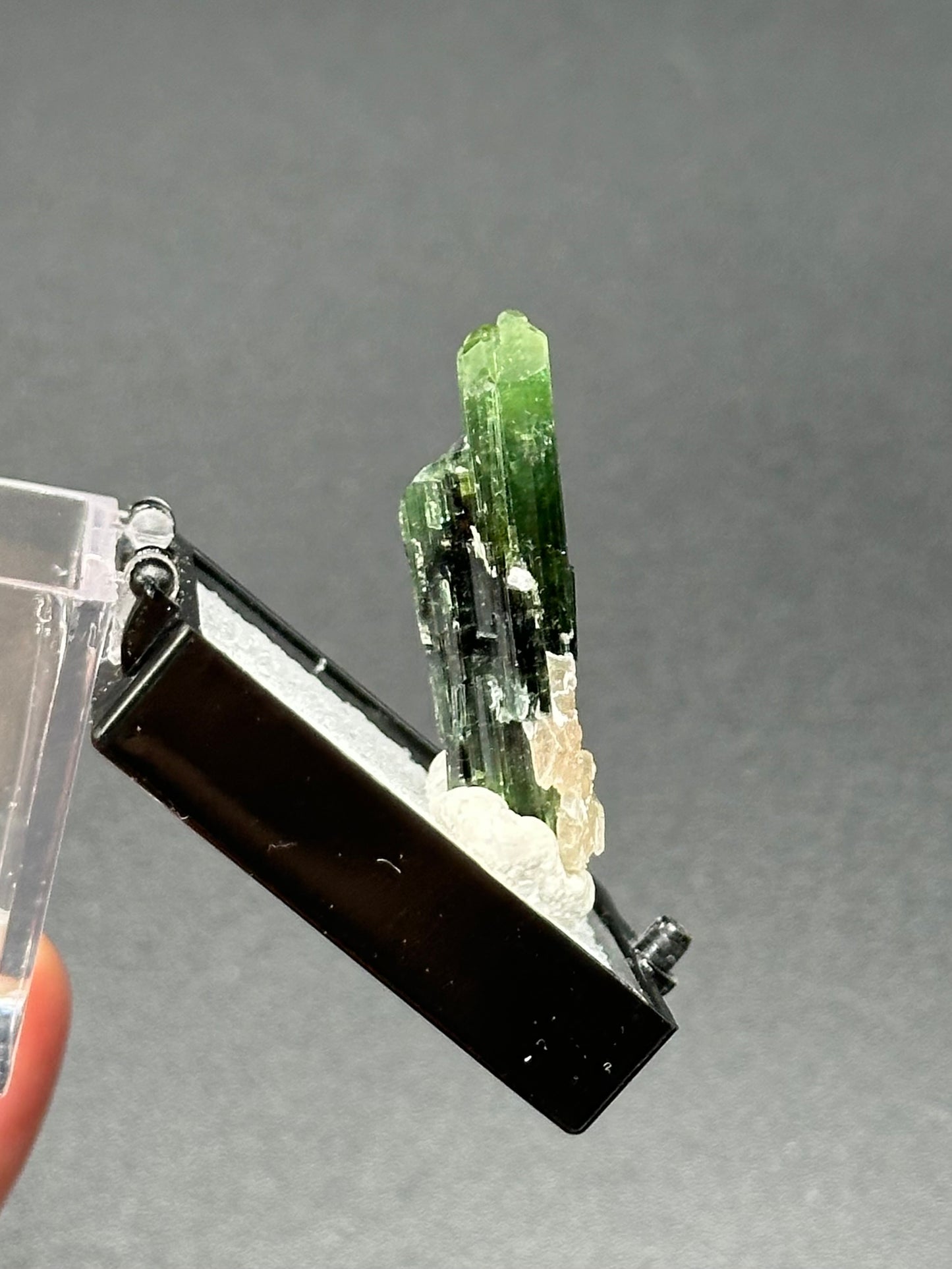 Green Tourmaline and Lepidolite from Stak Nala, Pakistan