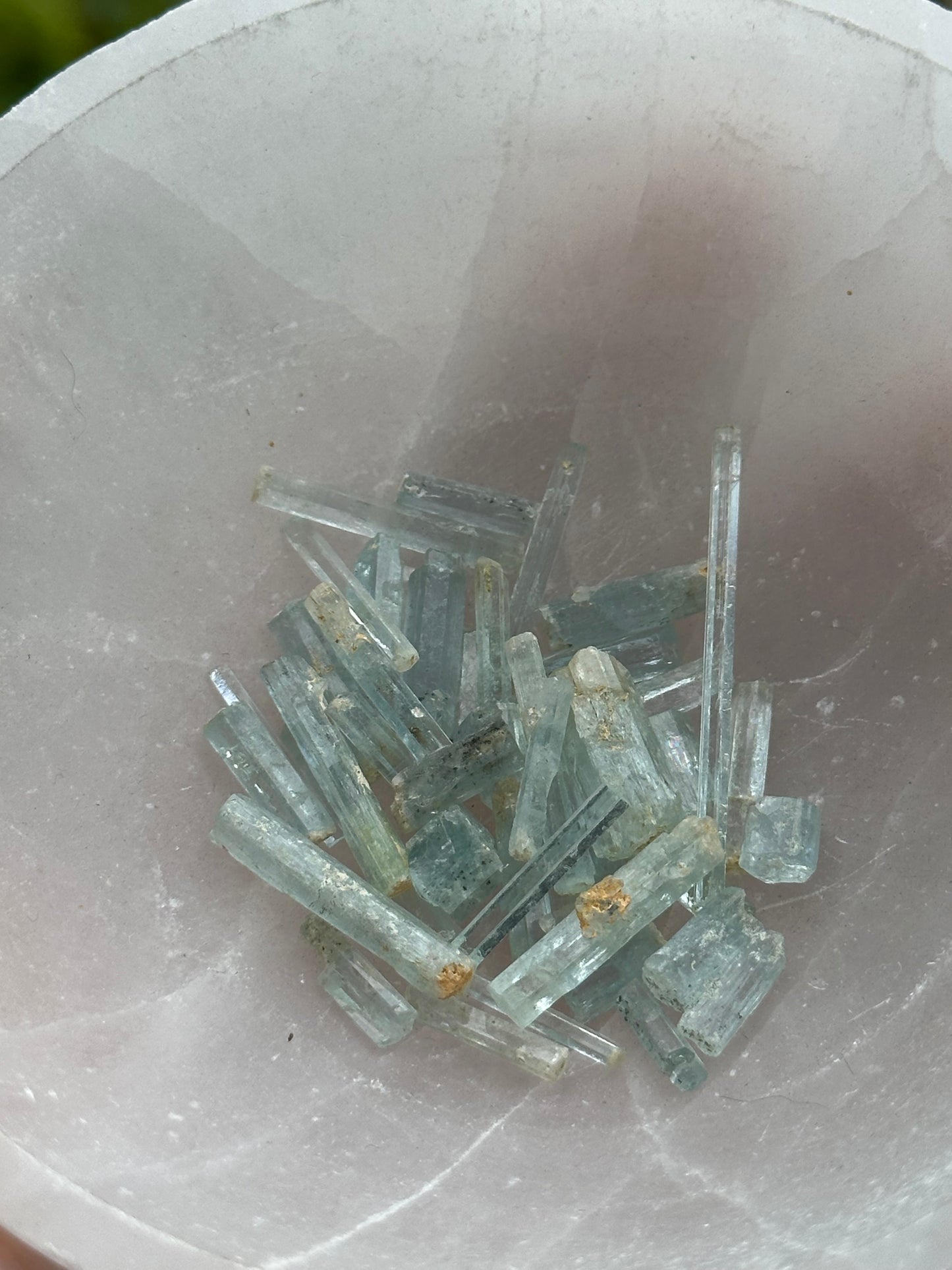 10.42 Gram Lot of Aquamarine Crystals