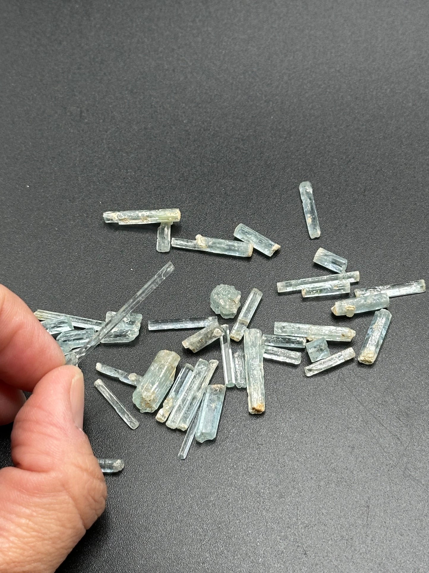 10.42 Gram Lot of Aquamarine Crystals