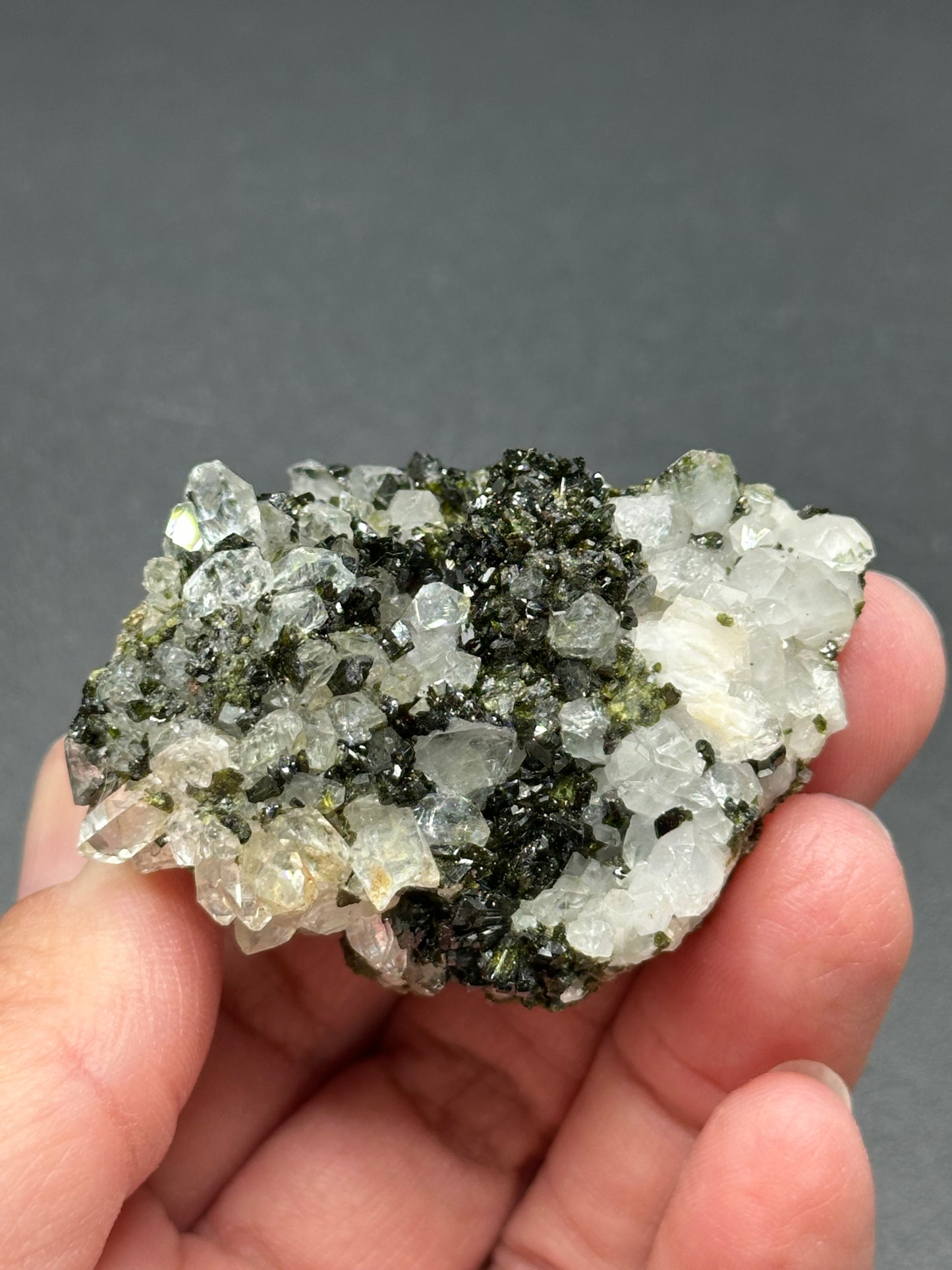 Epidote and Quartz from Hakkari Province, Turkey