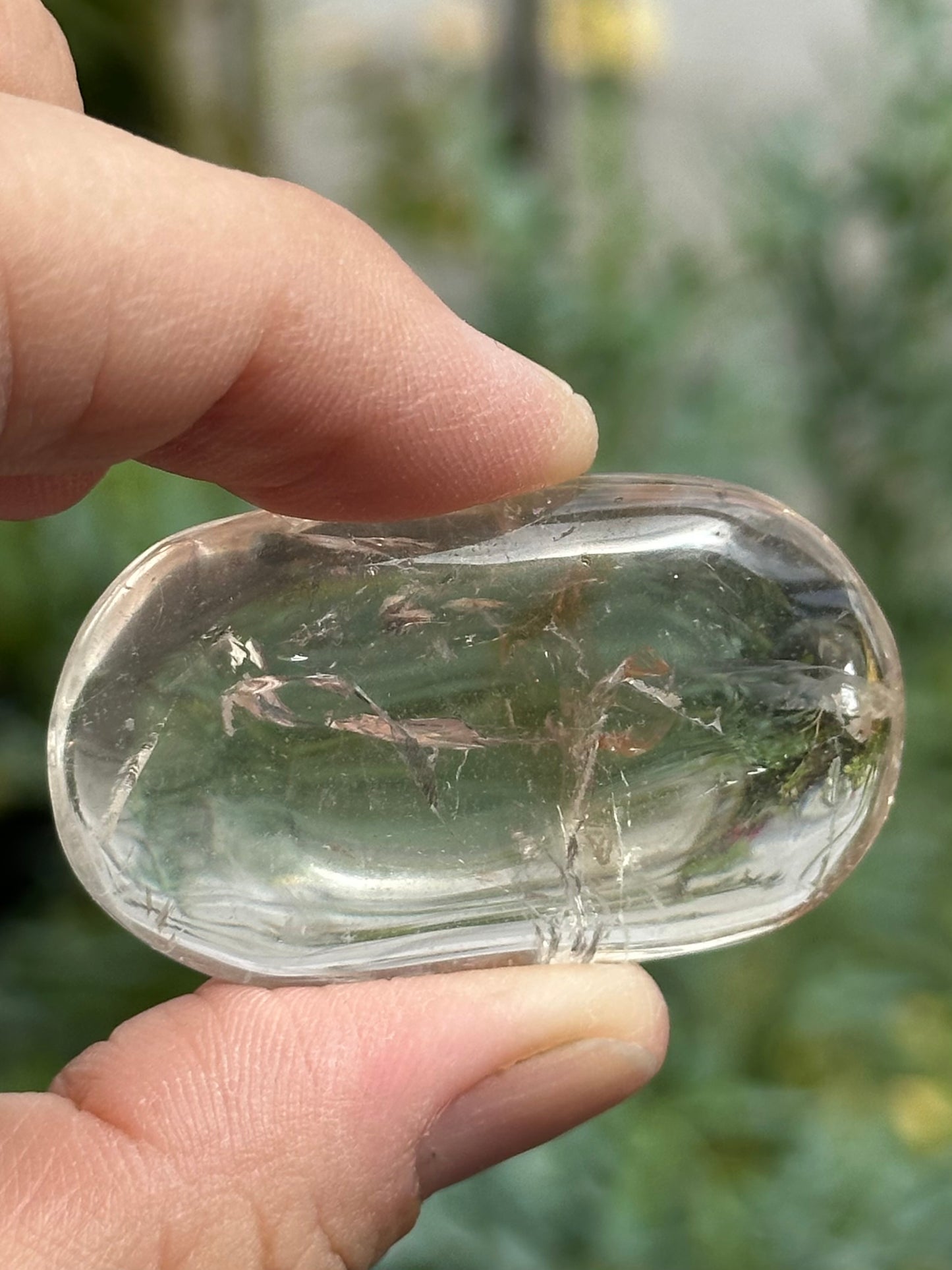 UV Amethyst Mini Palmstone from Brazil