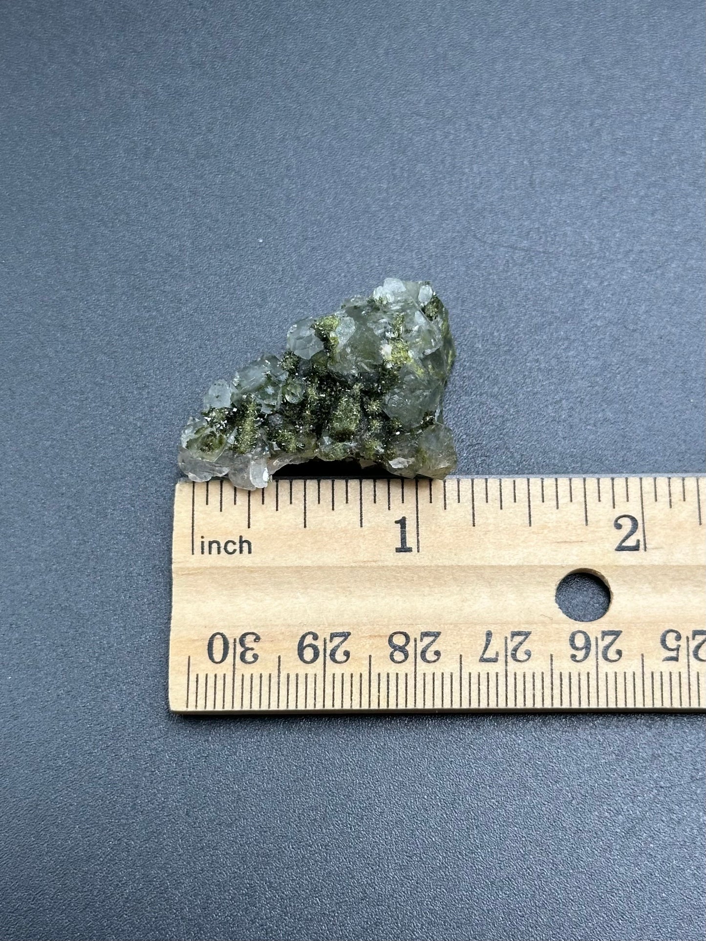 Small Epidote and Quartz from Hakkari Province, Turkey
