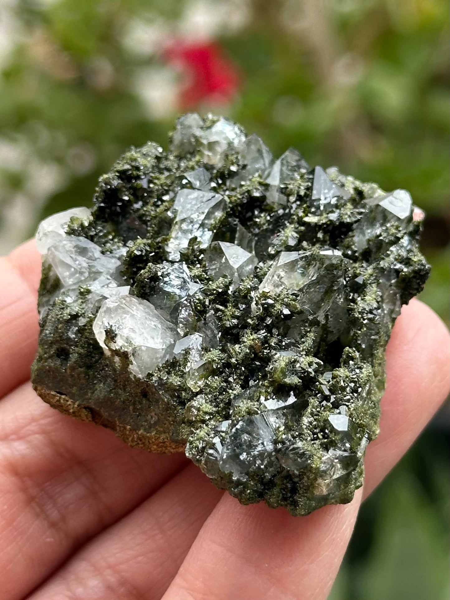 Epidote and Quartz from Turkey