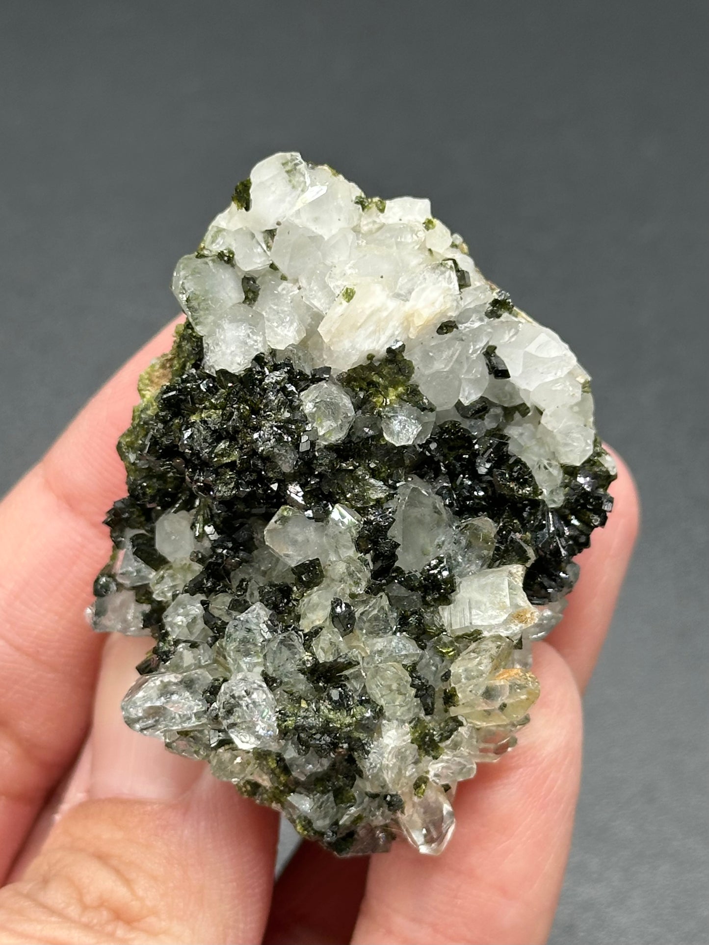 Epidote and Quartz from Hakkari Province, Turkey