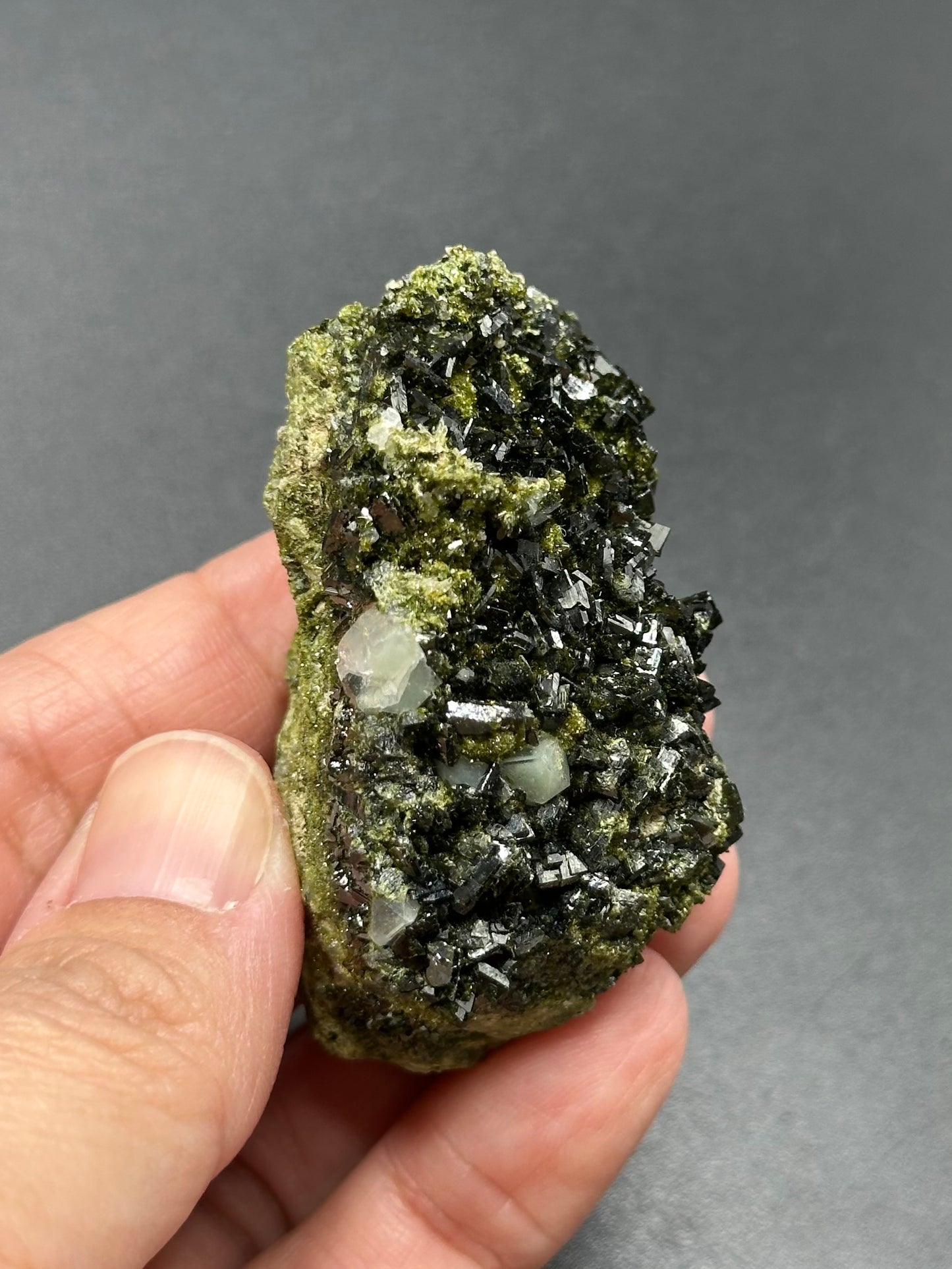 Epidote and Quartz from Hakkari Province, Turkey