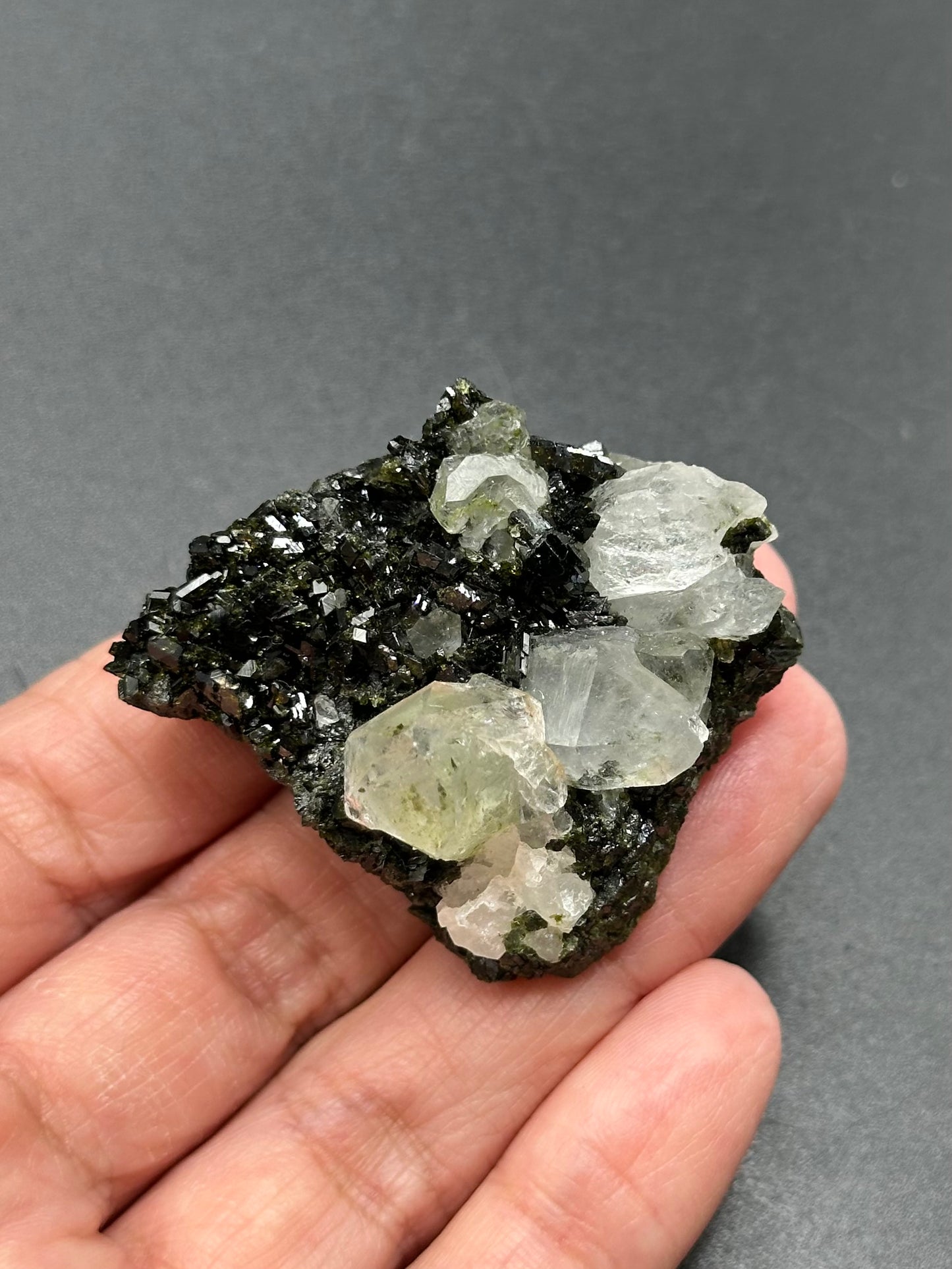 Epidote and Quartz from Hakkari Province, Turkey