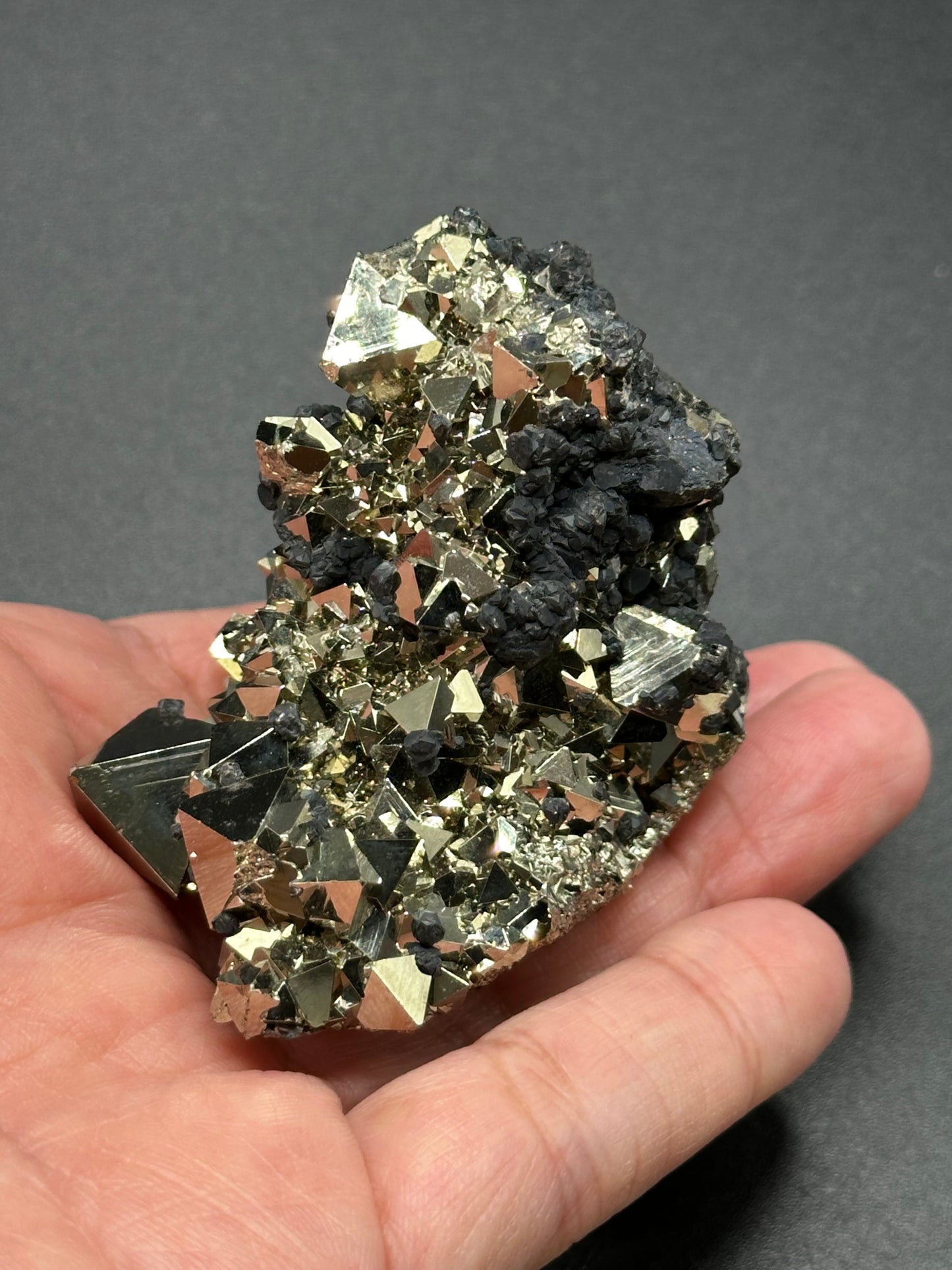 Pyrite Specimen from the Huanzala Mine, Peru