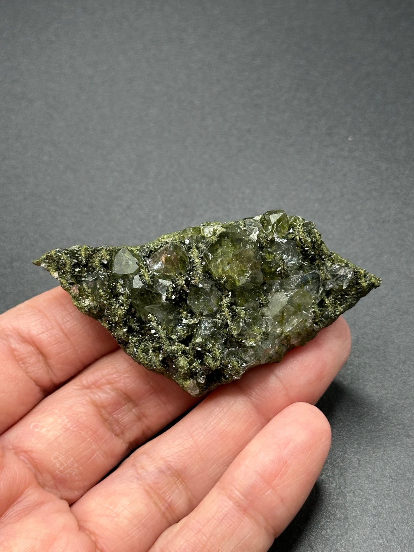 Epidote and Quartz from Hakkari Province, Turkey