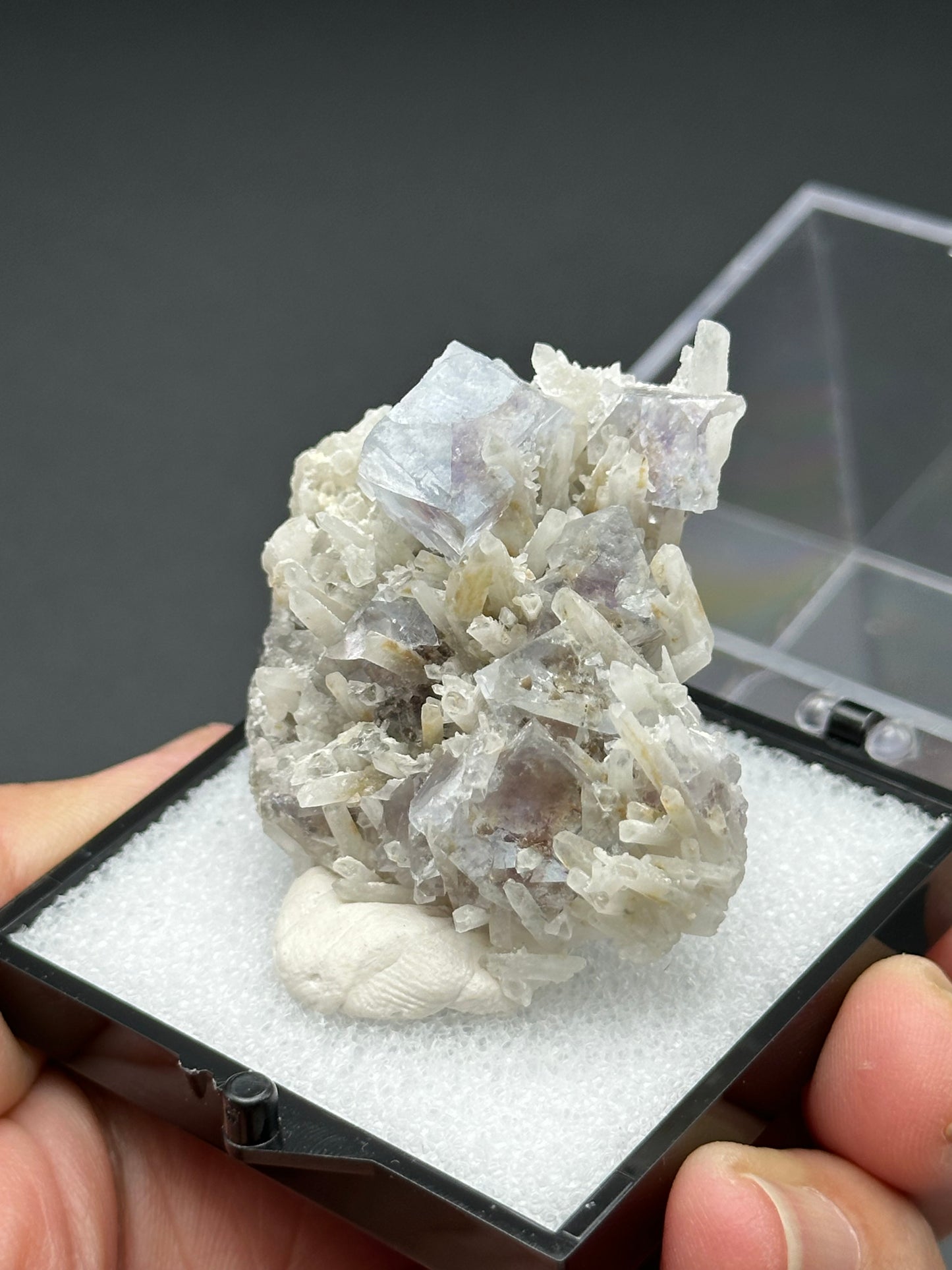 Yindu Flourite with Quartz