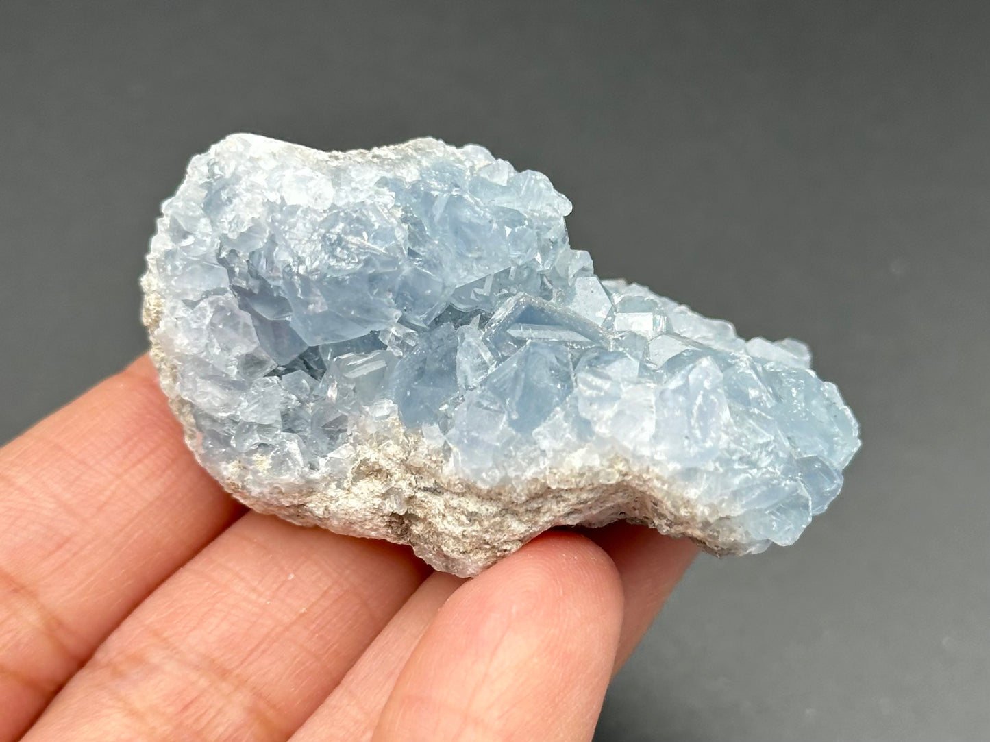 Celestite Cluster from Madagascar
