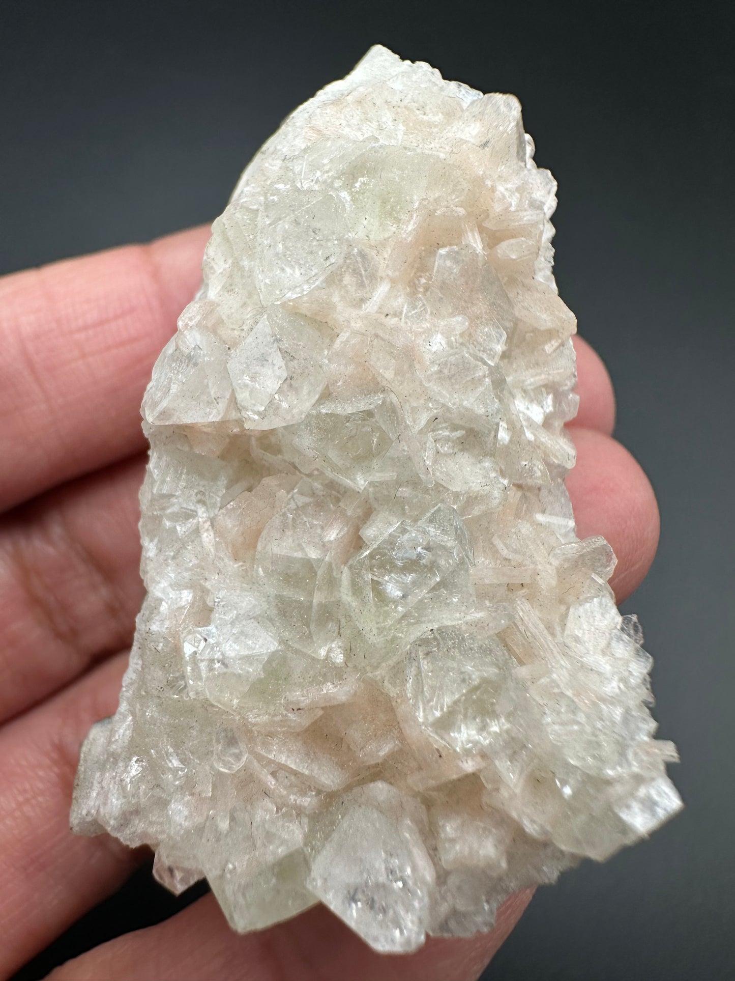 Apophyllite with Stilbite from India
