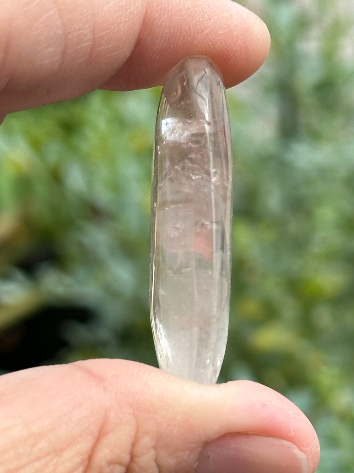 UV Amethyst Mini Palmstone from Brazil