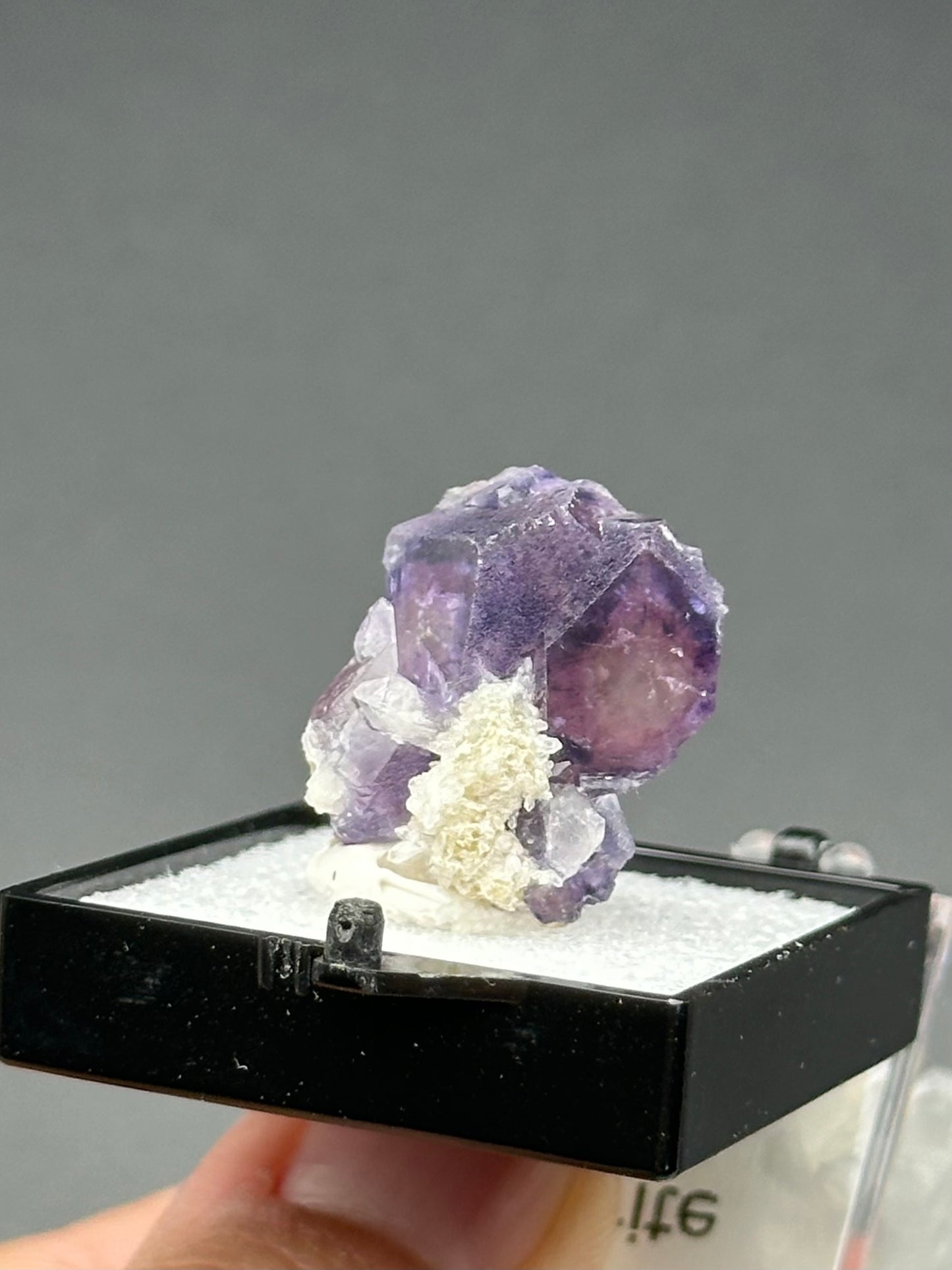 Yindu Fluorite in a perky box from Inner Mongolia, China