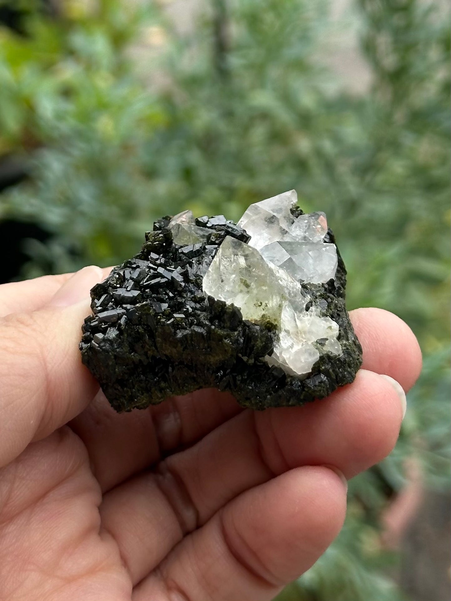 Epidote and Quartz from Hakkari Province, Turkey