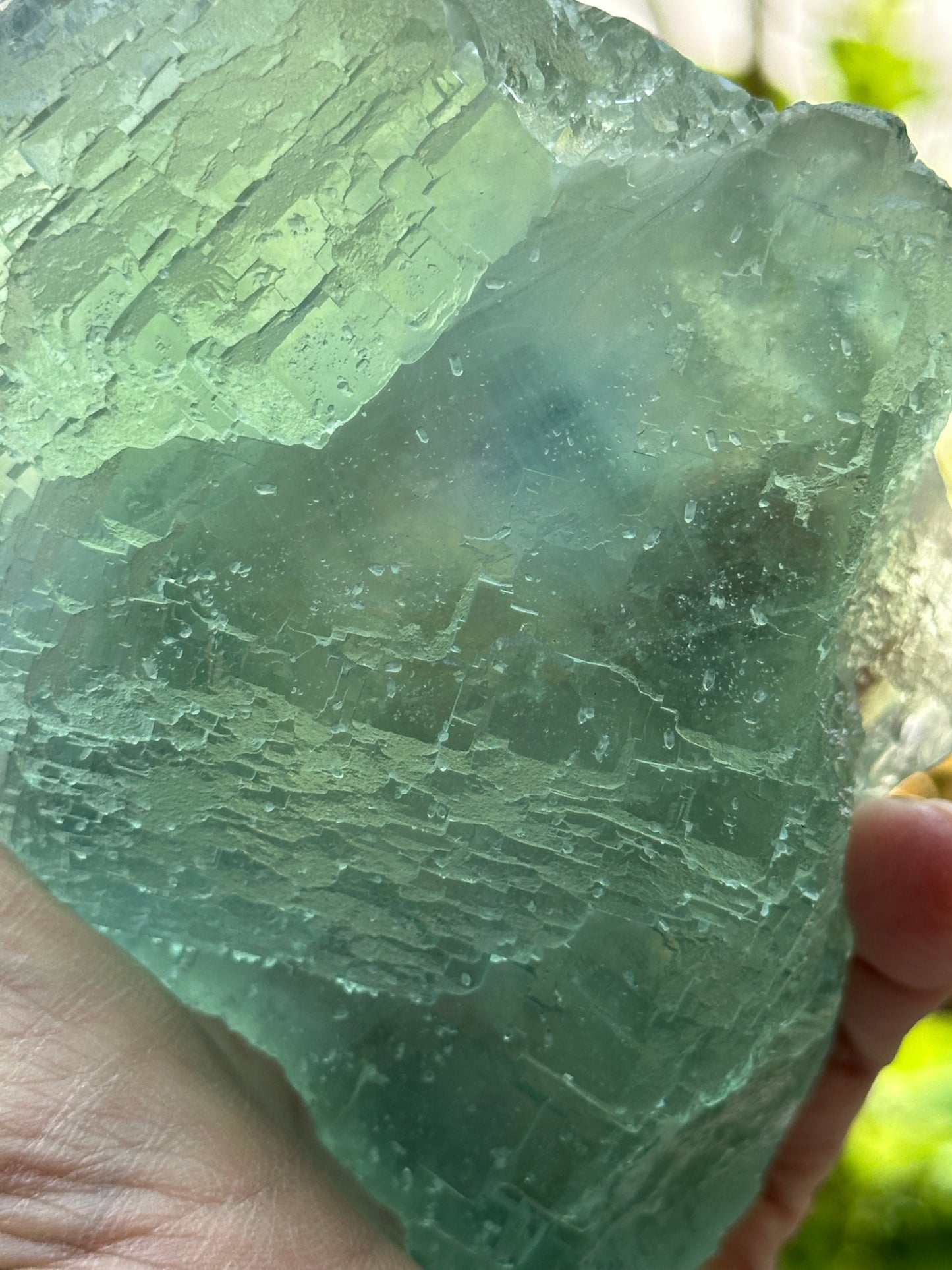 Green Fluorite from the Manaoshan Mine