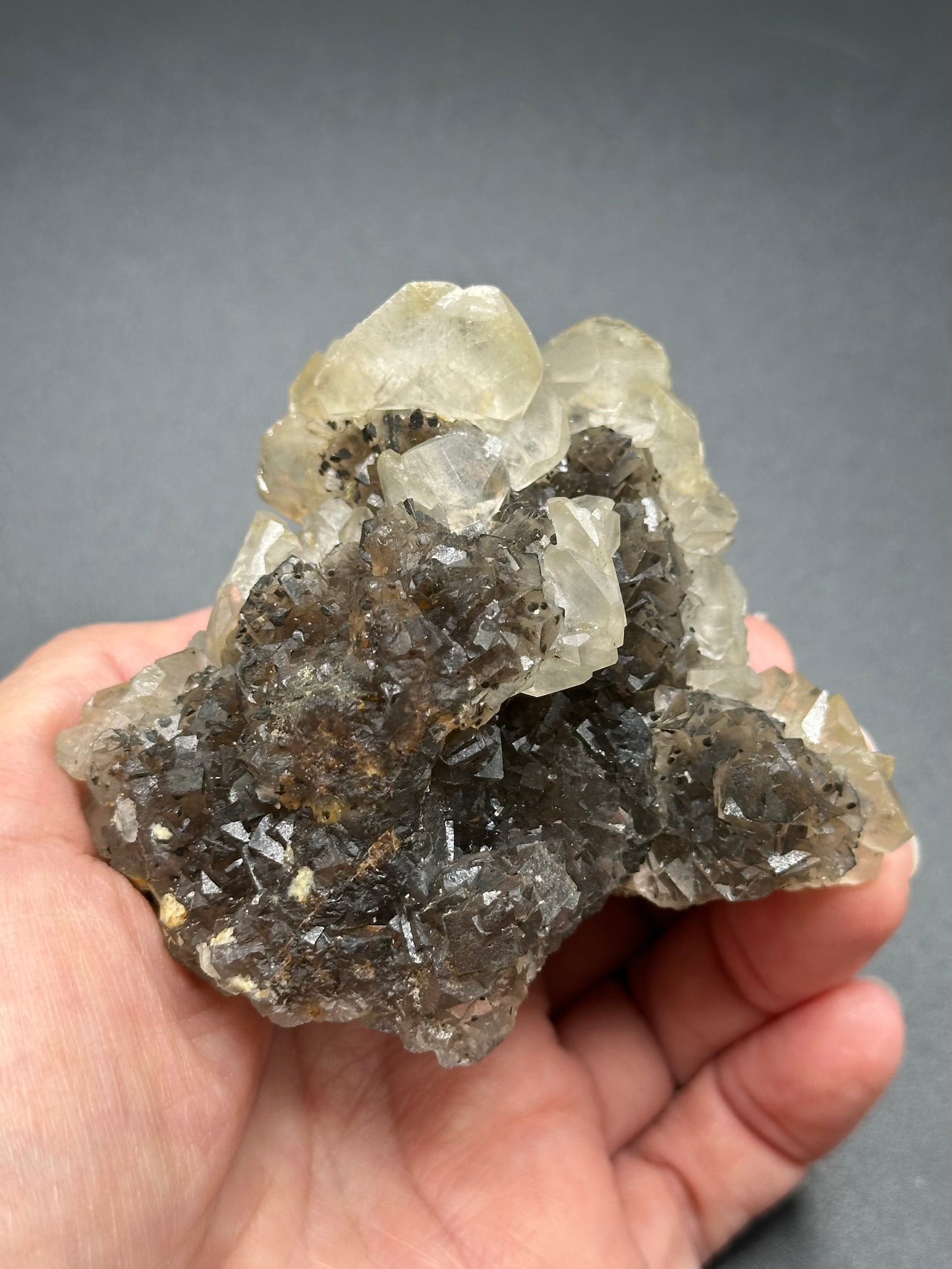 Fluorite and Calcite Specimen from Xianghualing
