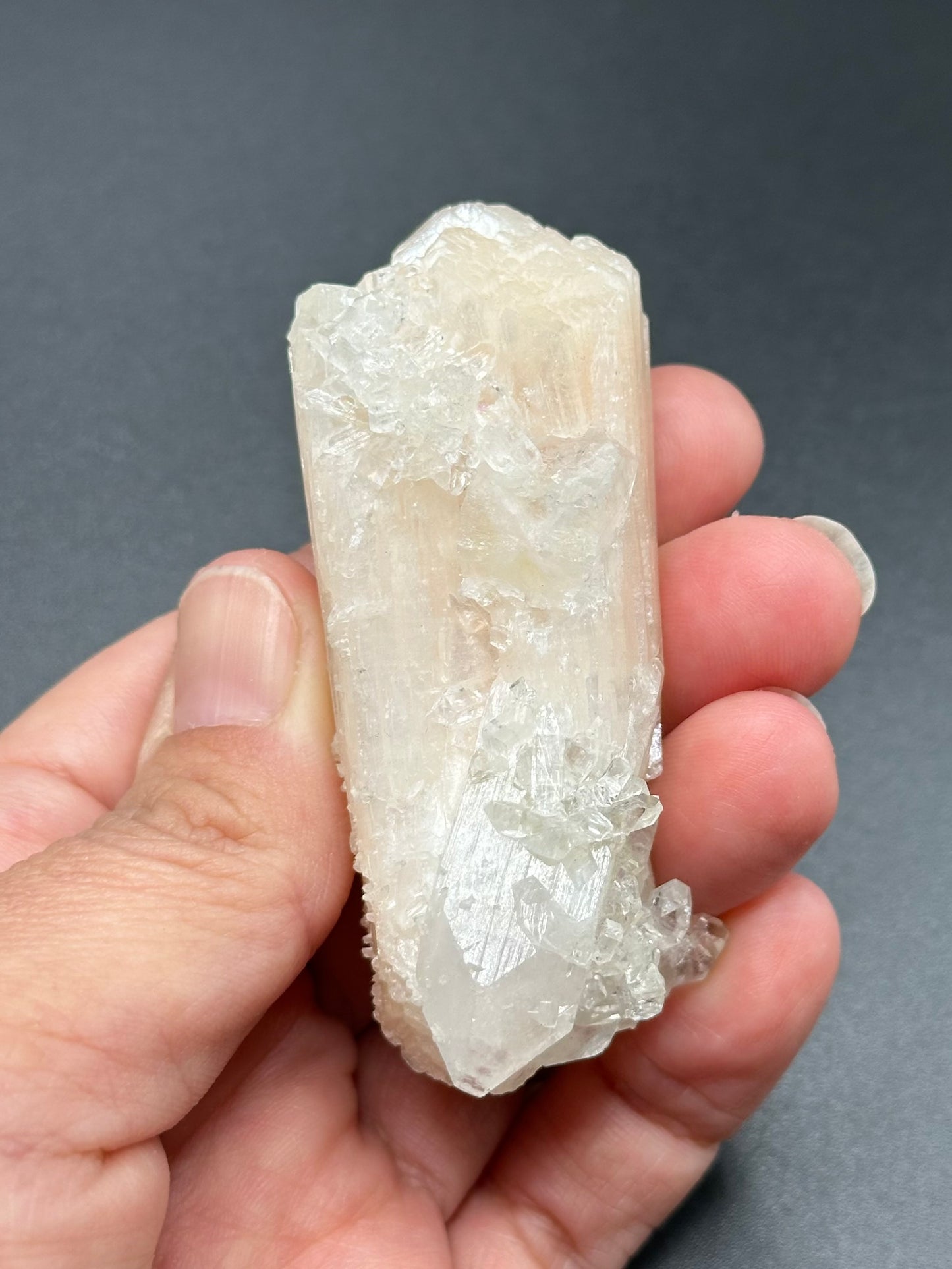Apophyllite with Stilbite from India