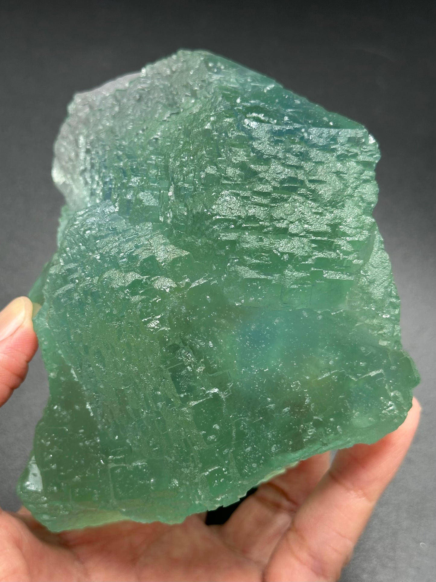 Green Fluorite from the Manaoshan Mine